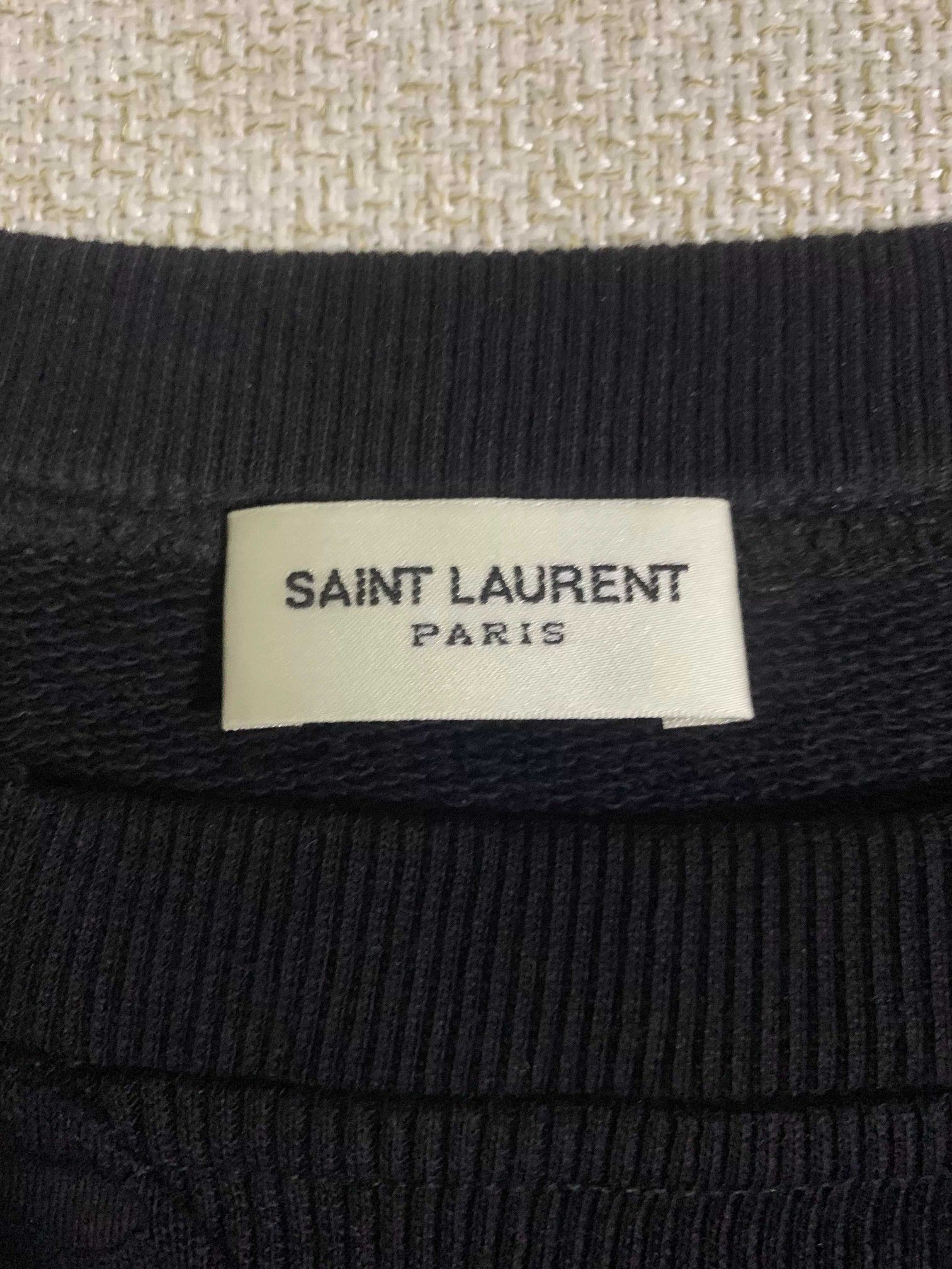 Saint Laurent Paris Saint Laurent Tiger Pattern Sweatshirt Size M Size US M / EU 48-50 / 2 - 3 Thumbnail