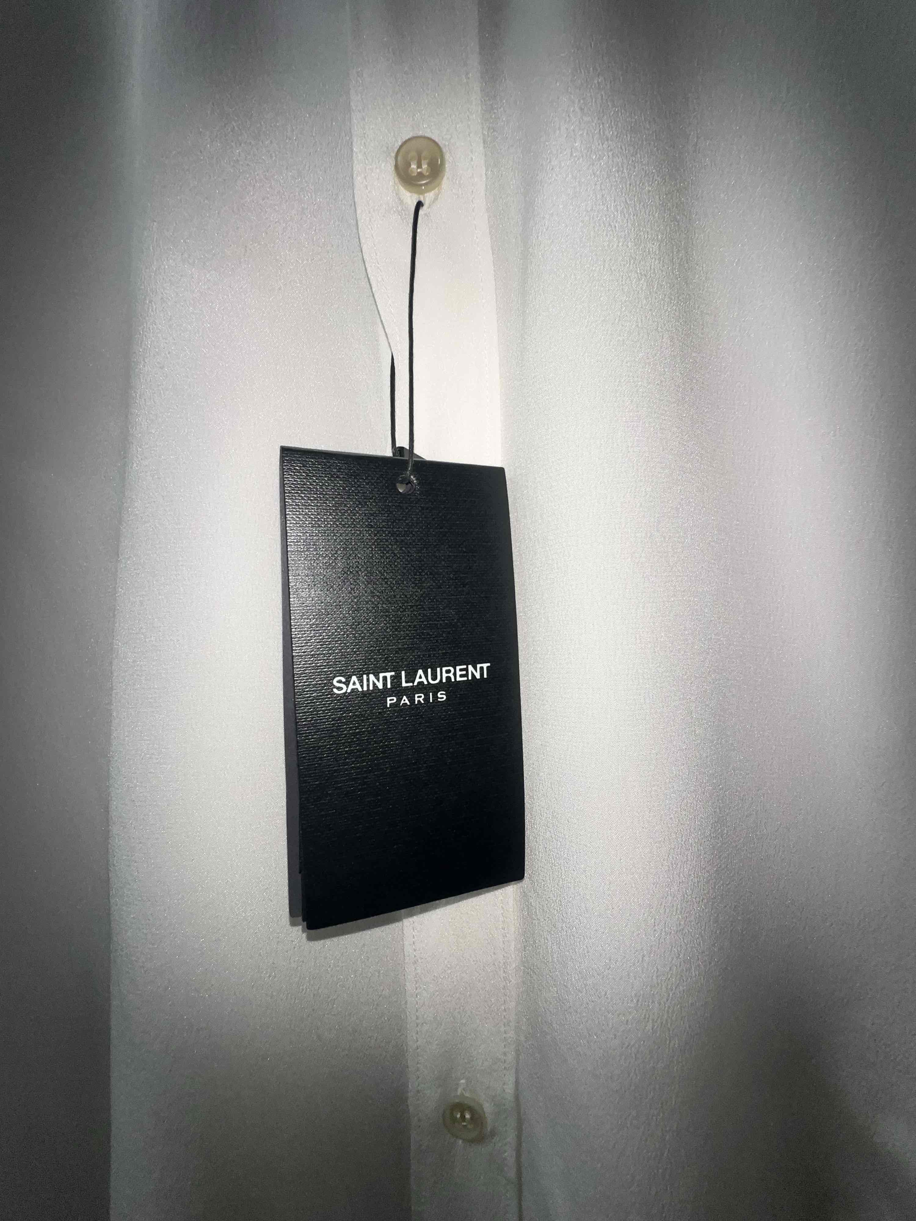 Saint Laurent Paris Saint Laurent Uniform Button Up Shirt Size F36 Size XS / US 0-2 / IT 36-38 - 5 Thumbnail