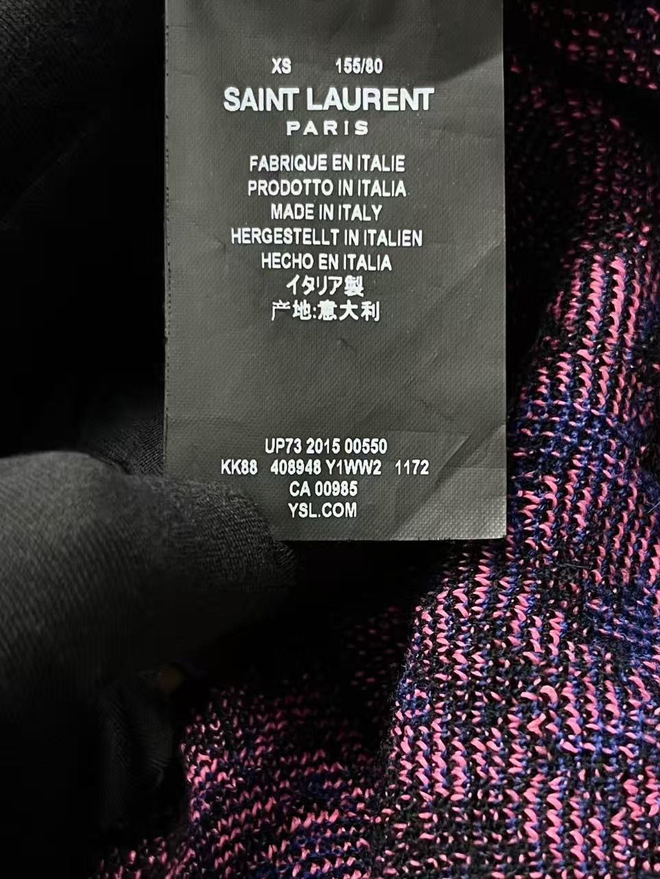 Saint Laurent Paris Saint Laurent Floral Knit Cardigan XS Size XS / US 0-2 / IT 36-38 - 4 Thumbnail