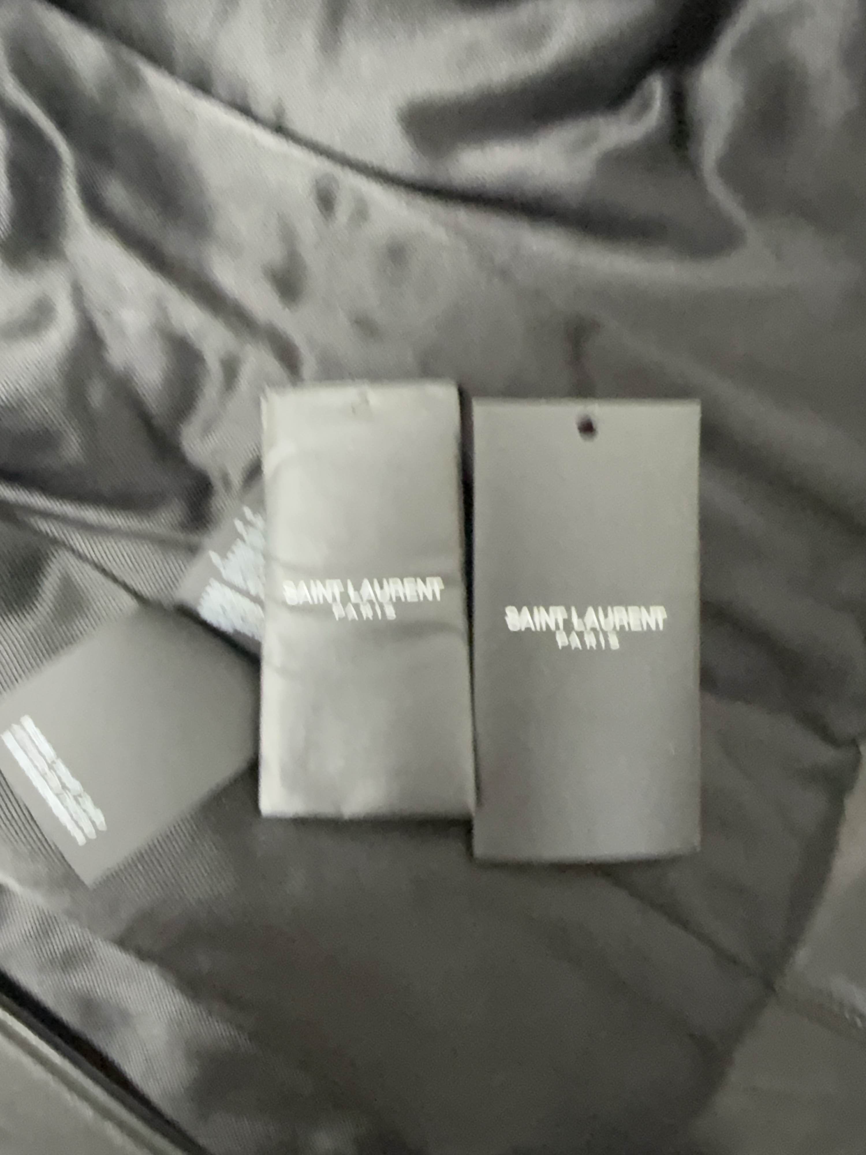 Saint Laurent Paris Saint Laurent Lambskin Leather Biker Jacket Size L Size US L / EU 52-54 / 3 - 5 Thumbnail