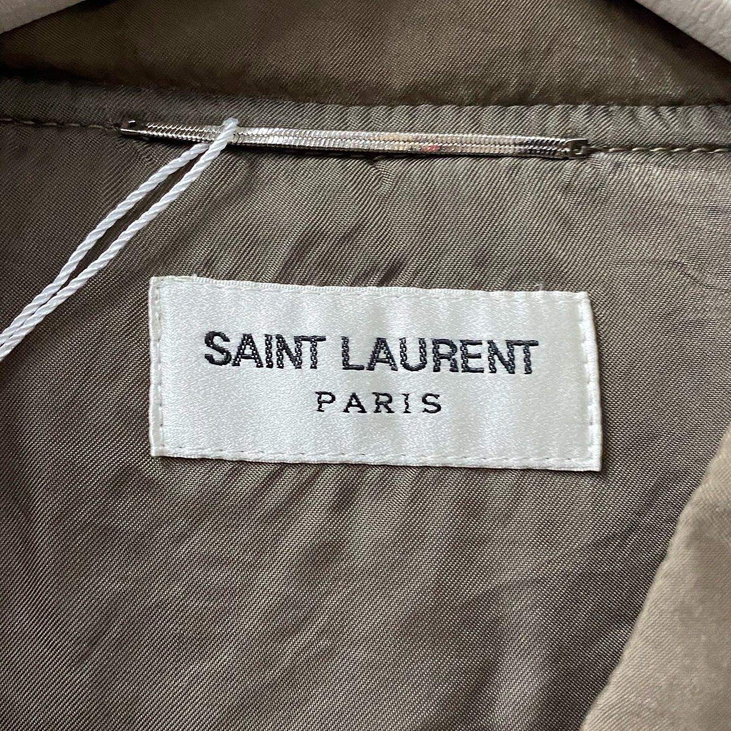 Saint Laurent Paris Saint Laurent Zip Bomber Jacket Size L Size US L / EU 52-54 / 3 - 3 Thumbnail