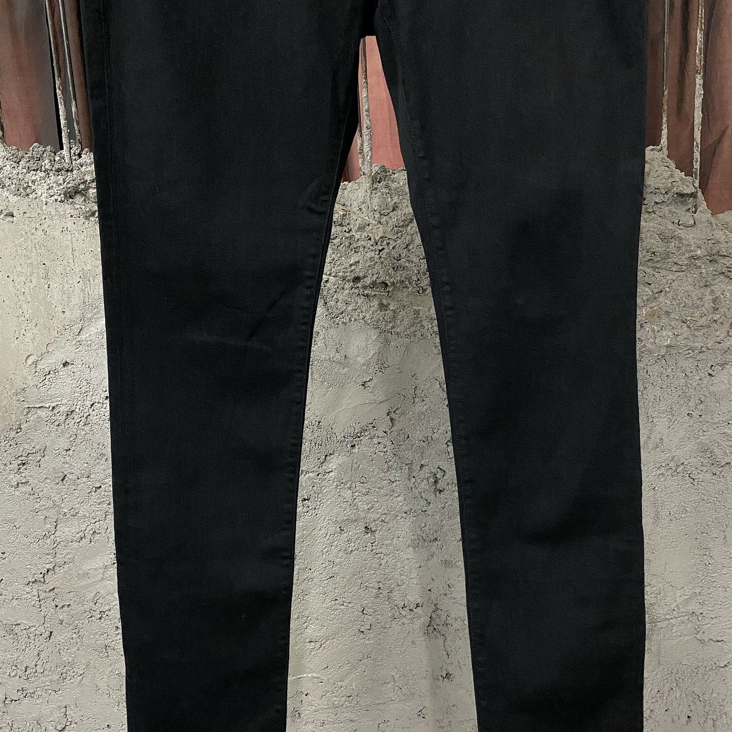 Saint Laurent Paris Saint Laurent Black Stretch Denim Jeans Size 36 Size US 36 / EU 52 - 6 Thumbnail