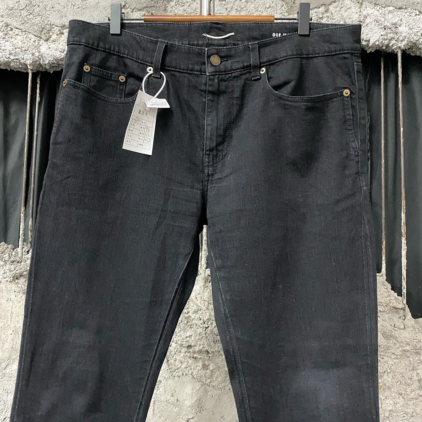 Saint Laurent Paris Saint Laurent Black Denim Jeans Size 34 Size US 34 / EU 50 - 5 Thumbnail