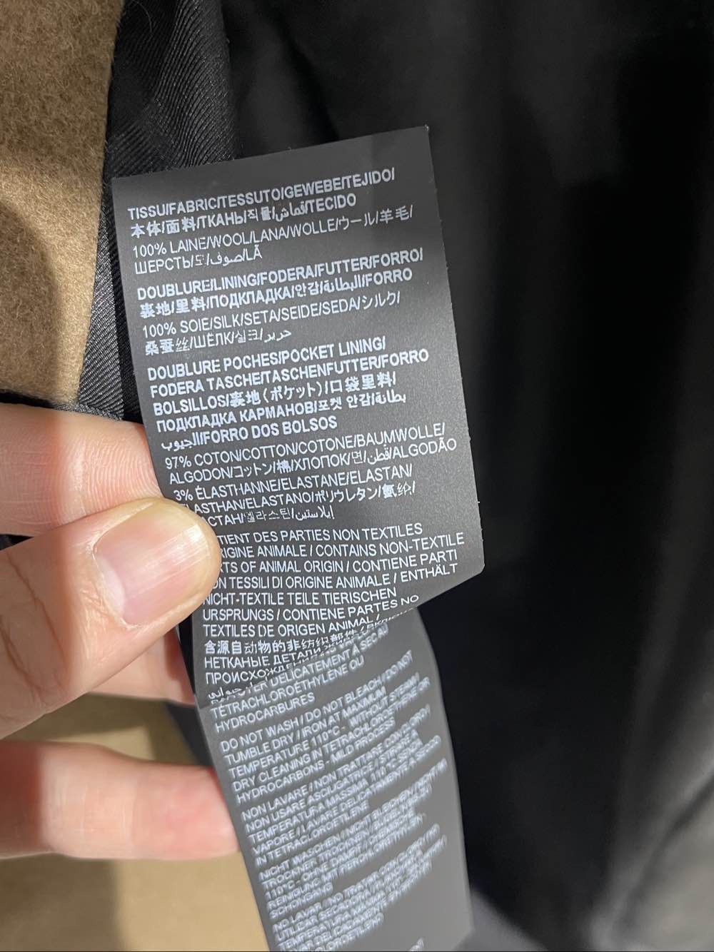 Saint Laurent Paris Saint Laurent Wool Angora Blend Overcoat Size M Size US M / EU 48-50 / 2 - 5 Thumbnail