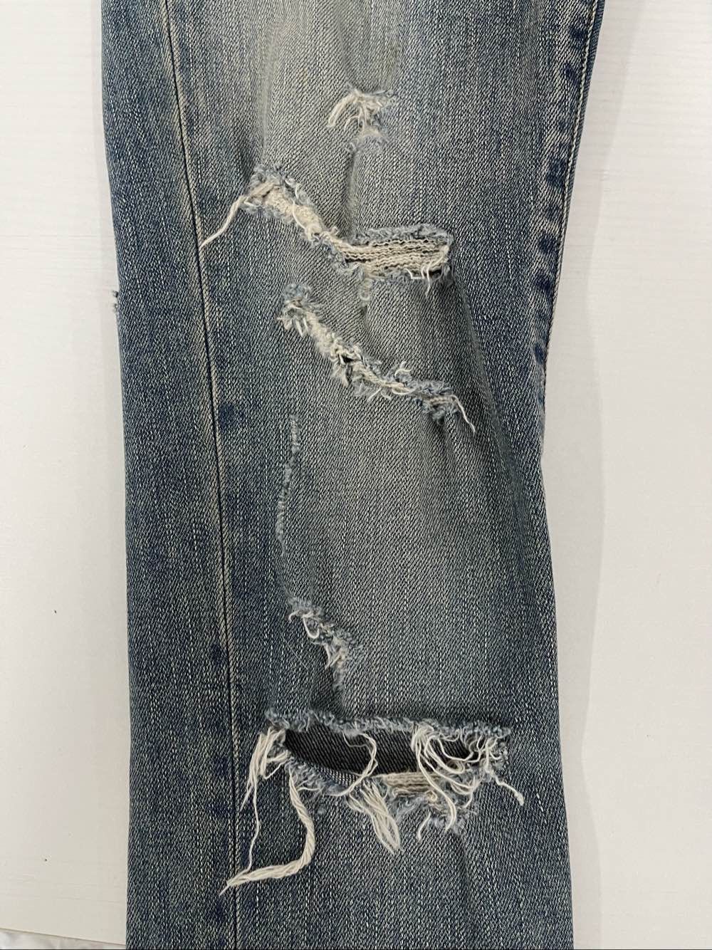 Saint Laurent Paris Saint Laurent Distressed Denim Jeans Size 28 Size US 28 / EU 44 - 5 Thumbnail
