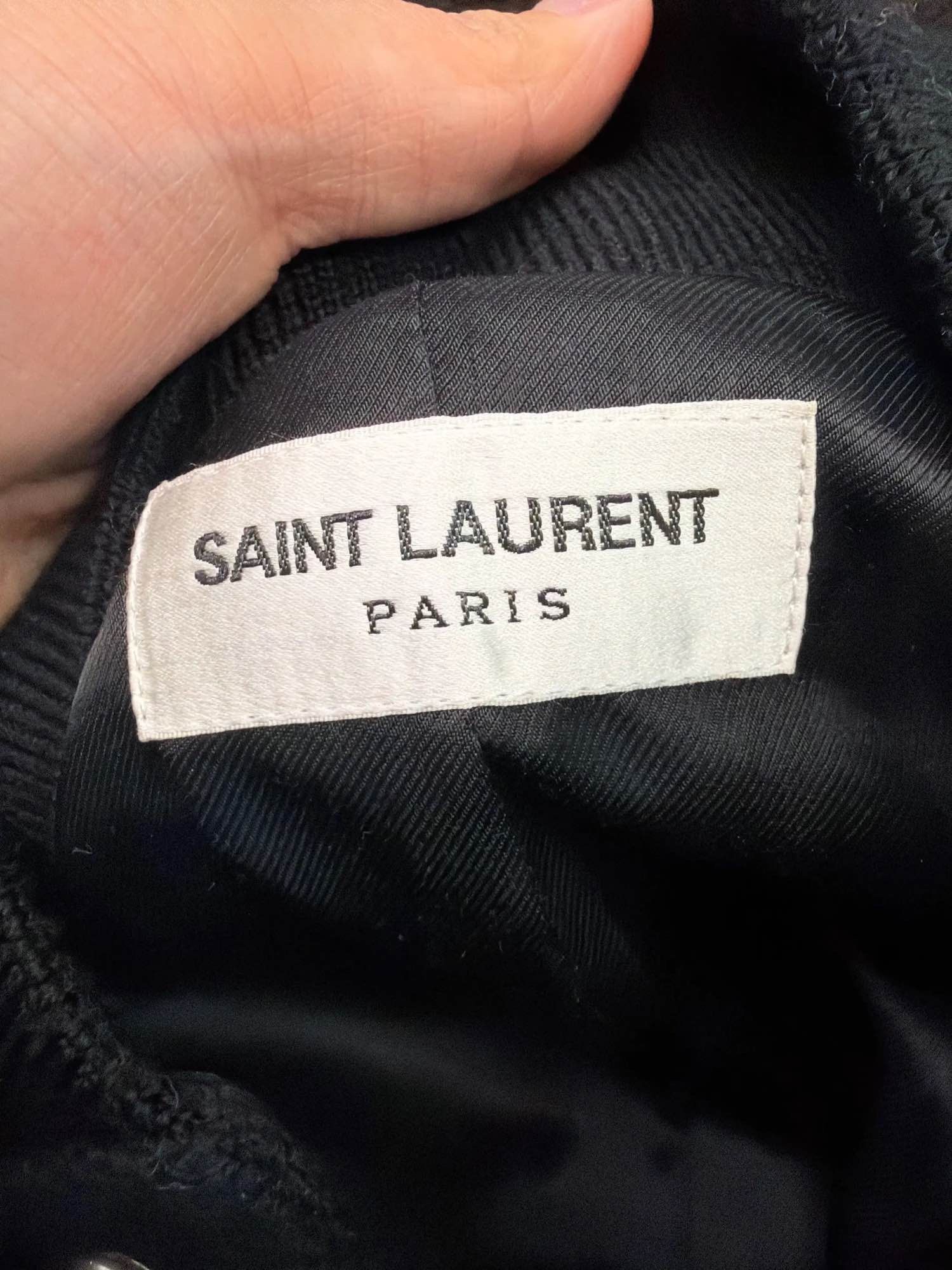 Saint Laurent Paris Saint Laurent Striped Varsity Jacket Size 50 Size US M / EU 48-50 / 2 - 3 Thumbnail