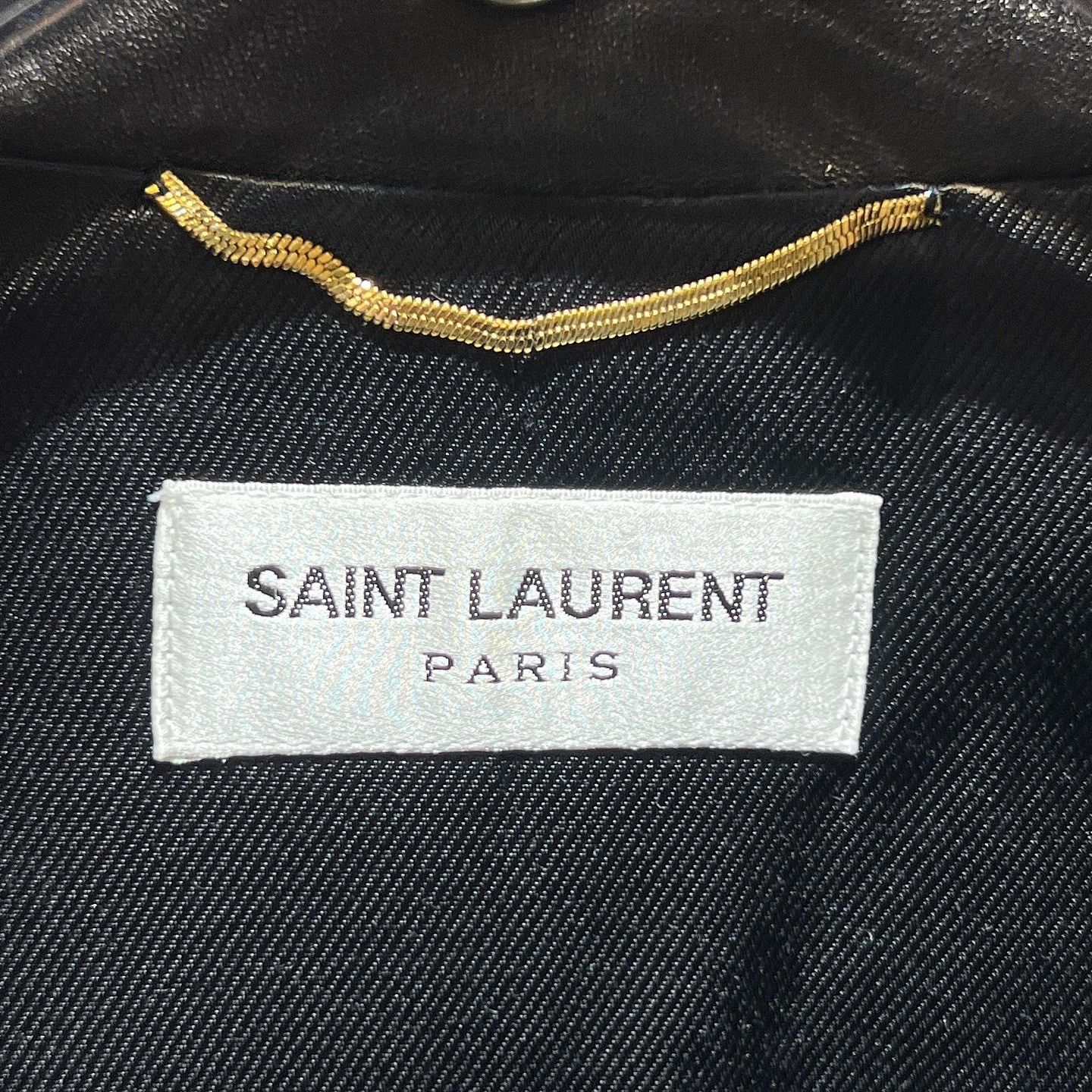 Saint Laurent Paris Saint Laurent Leather Biker Jacket Size M Size US M / EU 48-50 / 2 - 3 Thumbnail