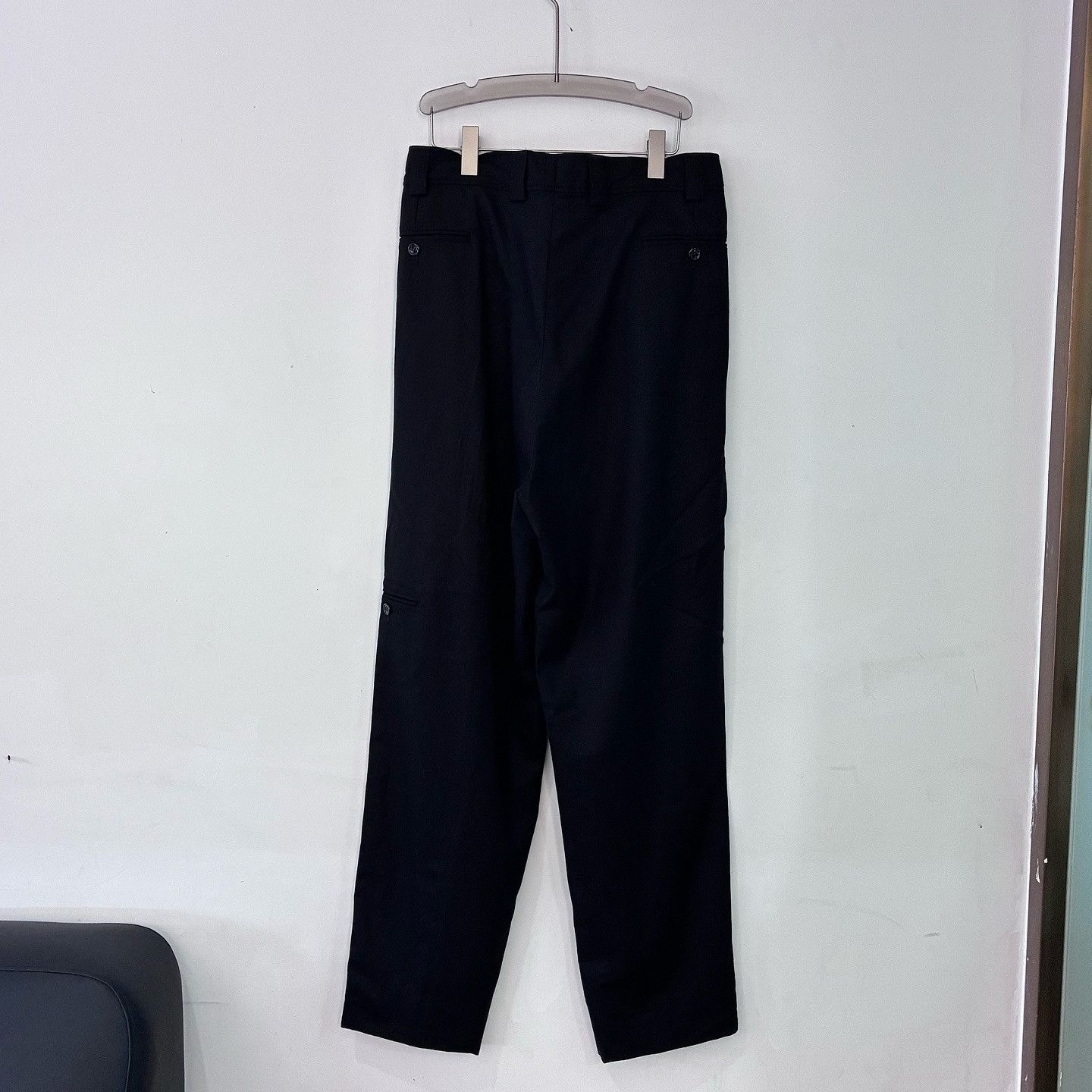 Saint Laurent Paris Saint Laurent Wool Formal Trousers Size US 30 Size 36R - 2 Thumbnail