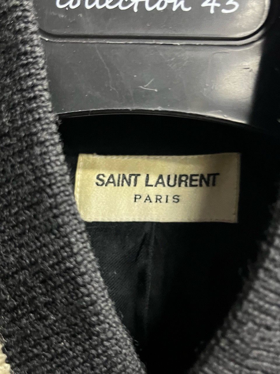 Saint Laurent Paris Saint Laurent Contrast Varsity Jacket Size M Size US M / EU 48-50 / 2 - 3 Thumbnail