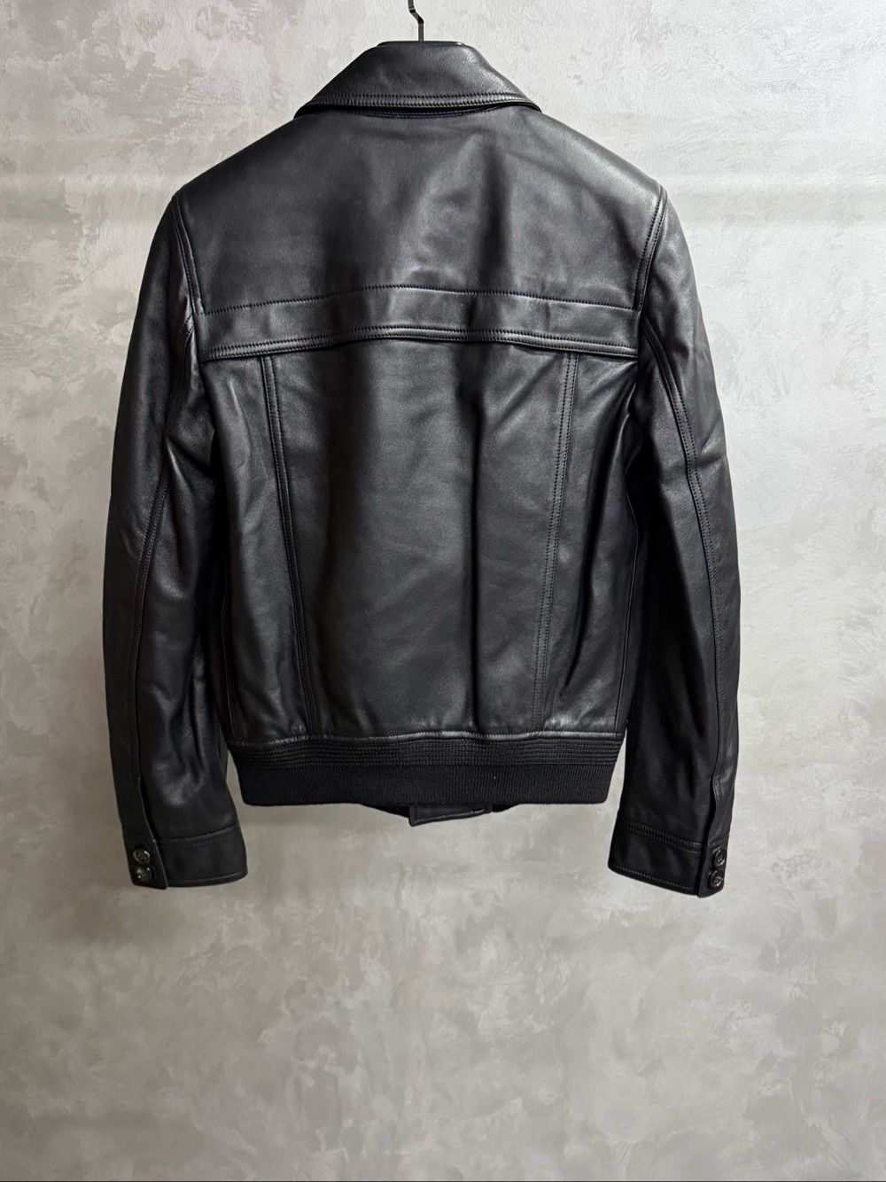 Saint Laurent Paris Saint Laurent Leather Jacket Size S Size US S / EU 44-46 / 1 - 2 Thumbnail