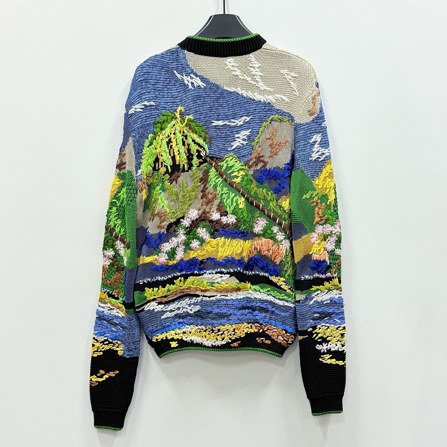 Saint Laurent Paris Saint Laurent Landscape Embroidered Zip Jacket Size XS Size US XS / EU 42 / 0 - 2 Thumbnail