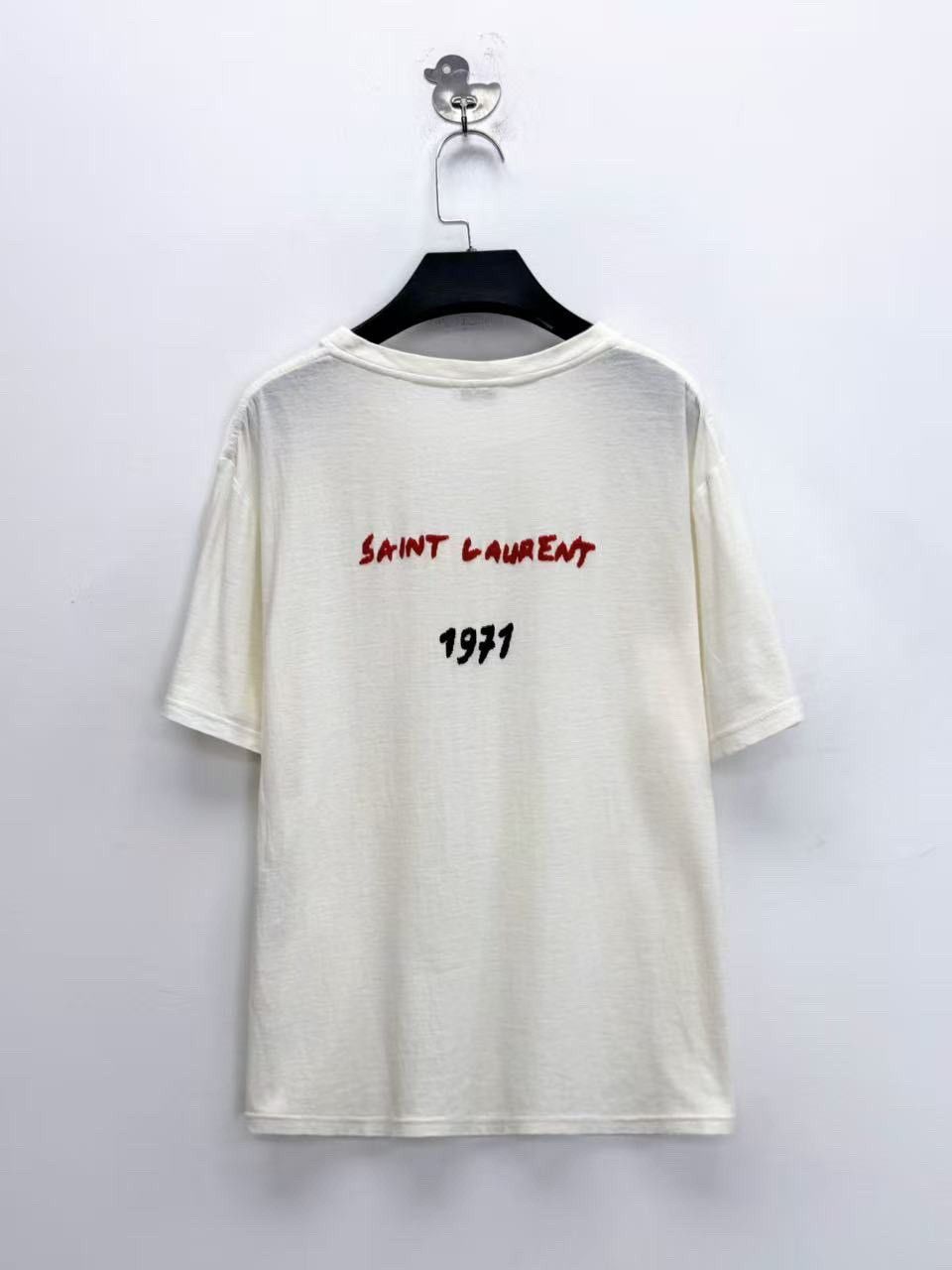 Saint Laurent Paris Saint Laurent 1971 Logo T-Shirt Size S Size S / US 4 / IT 40 - 2 Thumbnail