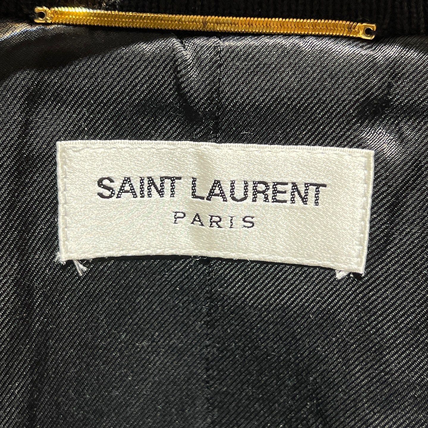 Saint Laurent Paris Saint Laurent Wool Varsity Jacket Size 34 Size XS / US 0-2 / IT 36-38 - 3 Thumbnail