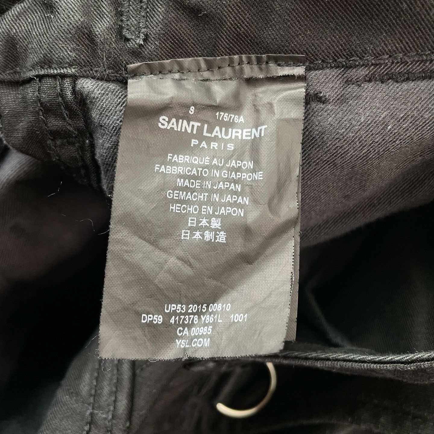 Saint Laurent Paris Saint Laurent Studded Cargo Shorts Size S Size 31" - 4 Thumbnail