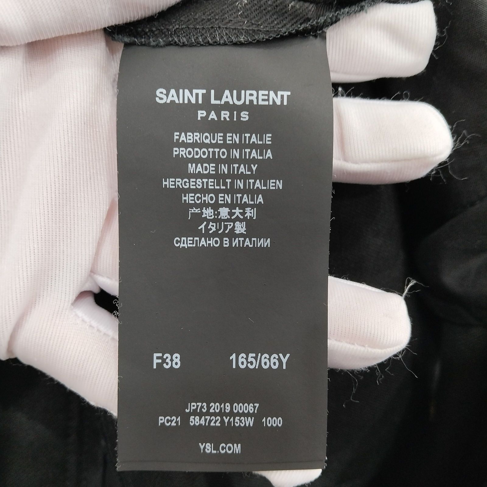 Saint Laurent Paris Saint Laurent Gold Star Embroidered Shorts Size 38 Size 27" / US 4 / IT 40 - 4 Thumbnail