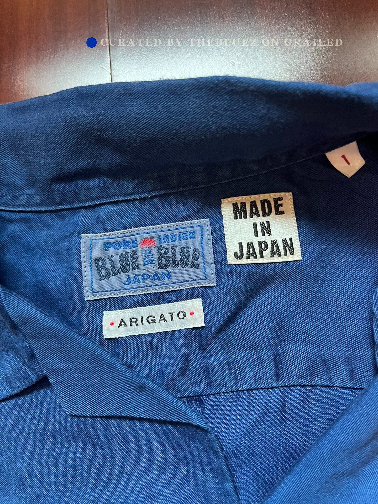 Blue Blue Japan Blue Blue Japan Aloha Shirt Size US M / EU 48-50 / 2 - 4 Thumbnail