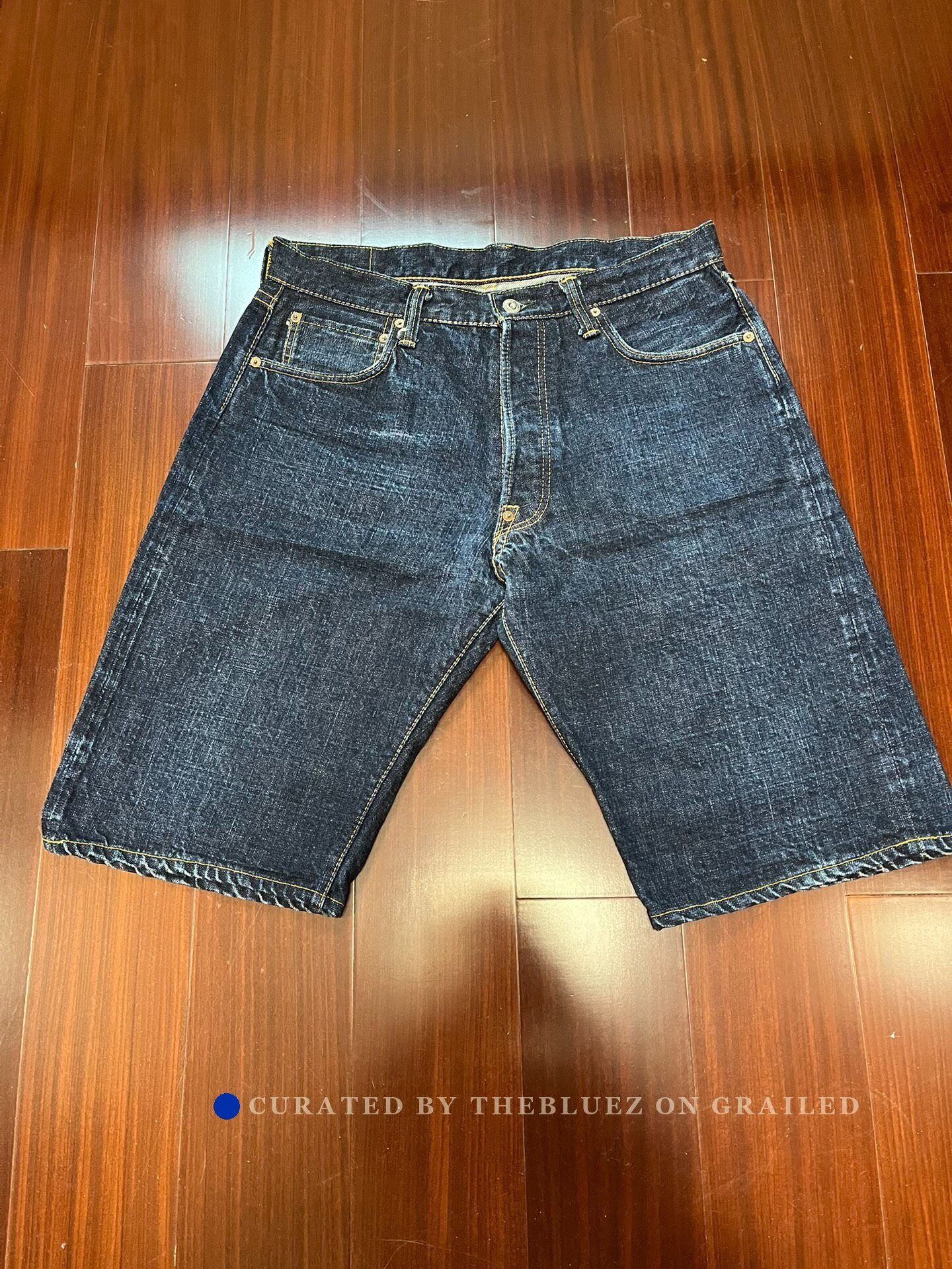Samurai Jeans SAMURAI 17oz Denim Shorts Size US 26 / EU 42 - 3 Thumbnail