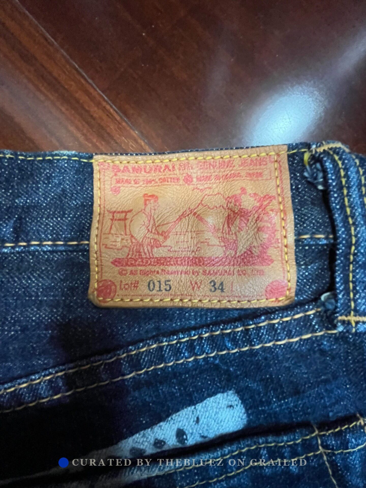 Samurai Jeans SAMURAI 17oz Denim Shorts Size US 26 / EU 42 - 7 Thumbnail