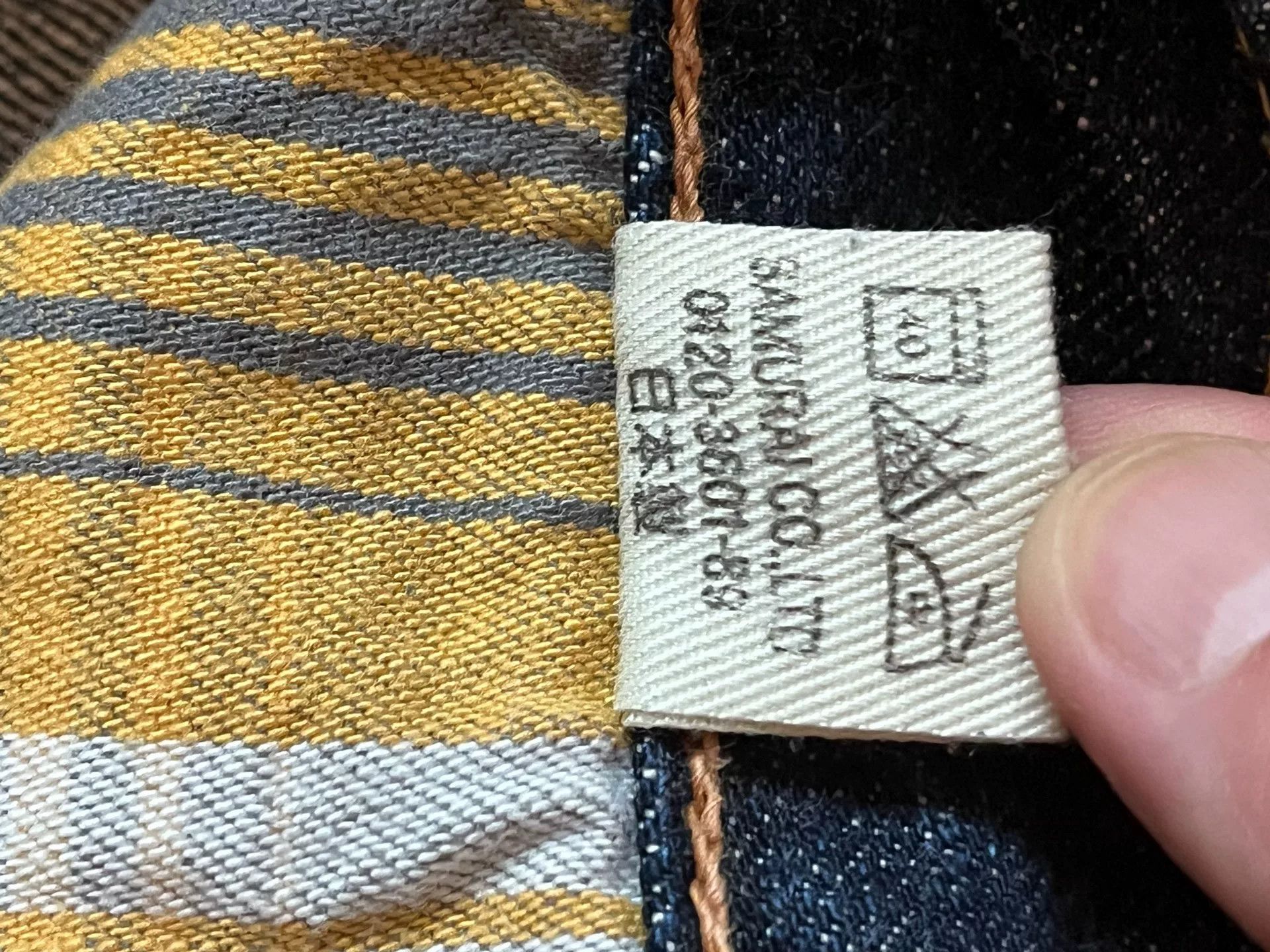 Samurai Jeans SAMURAI 17oz Denim Shorts Size US 26 / EU 42 - 6 Thumbnail