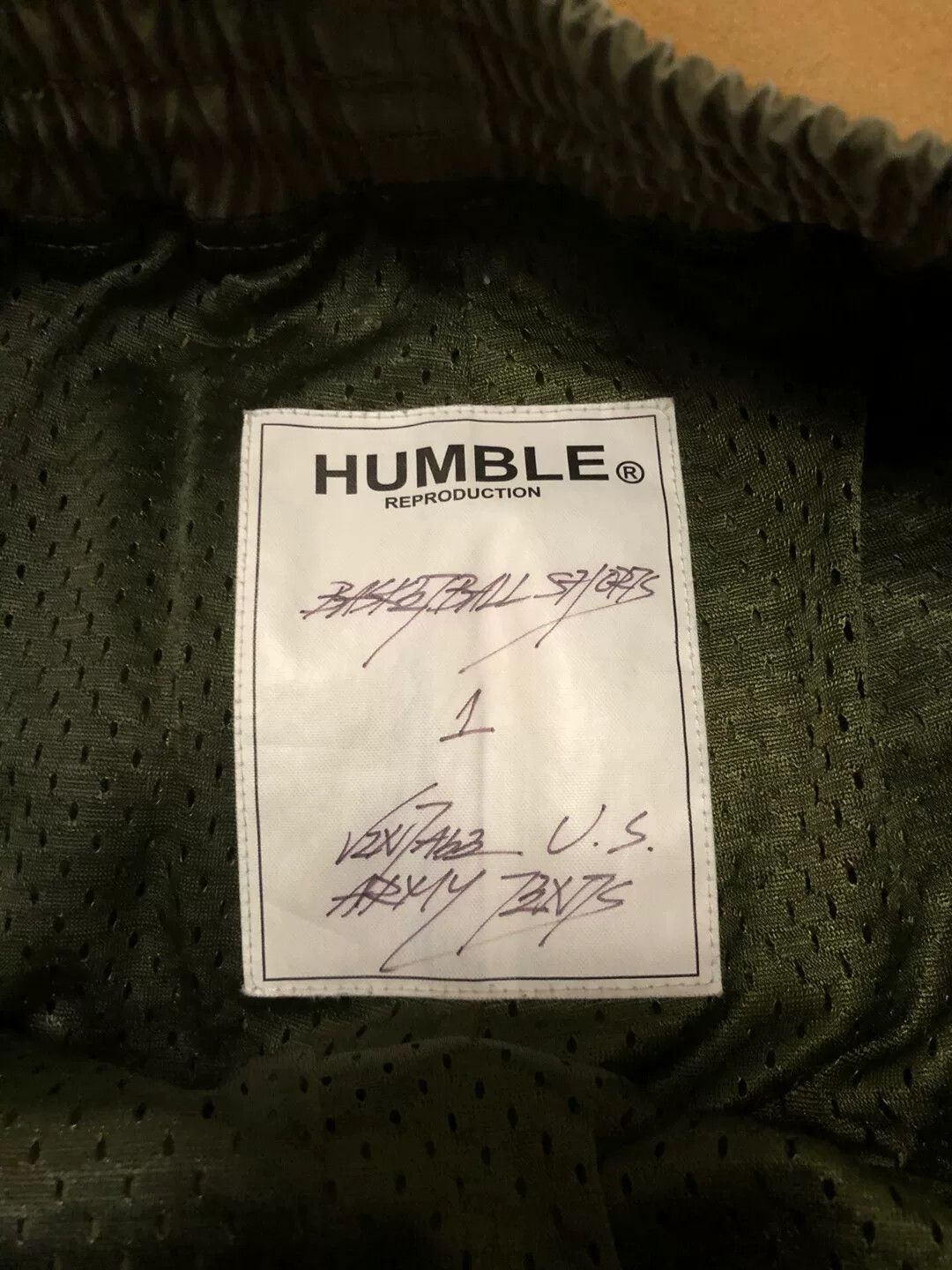 Other Humble WWII Military Cloth Shorts Size US 28 / EU 44 - 3 Thumbnail