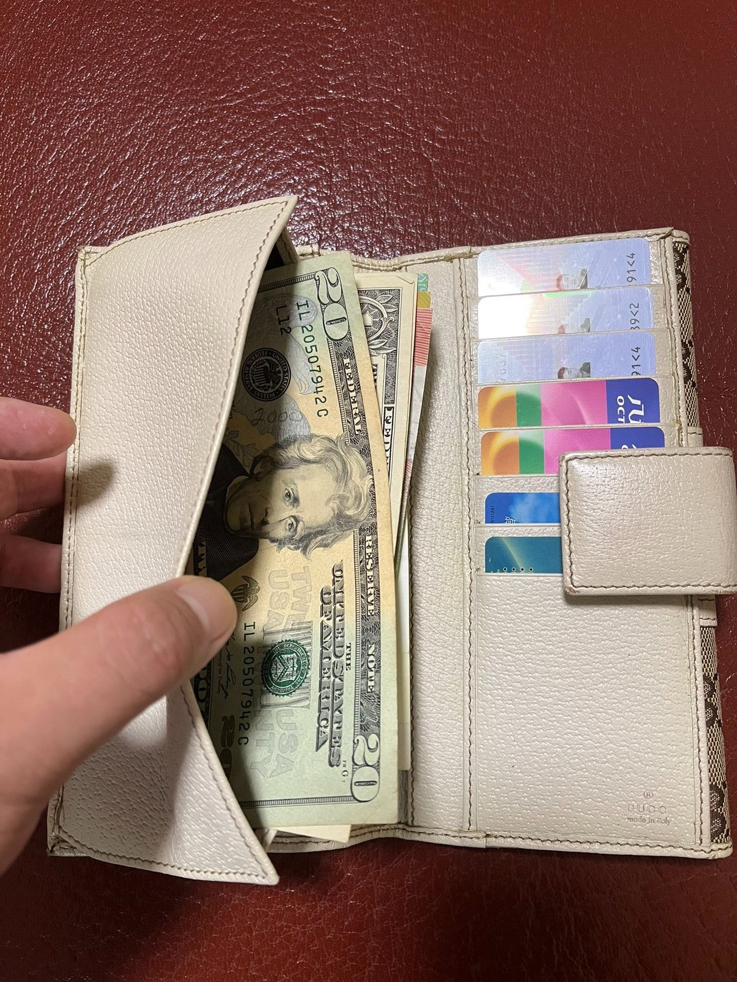 Gucci Gucci Long Wallet Size ONE SIZE - 4 Thumbnail