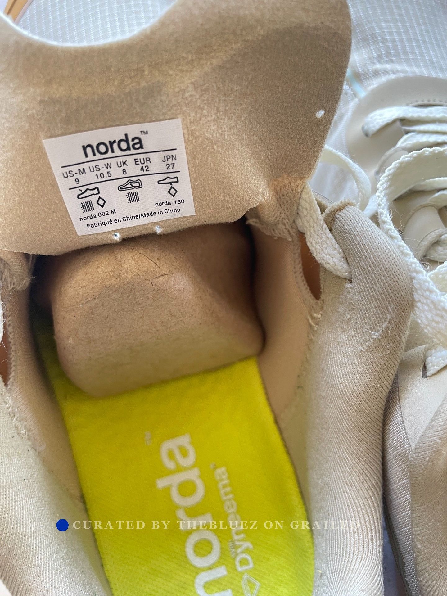 norda norda 002 Men's Low-Top Trail Shoes Size US 9 / EU 42 - 6 Thumbnail