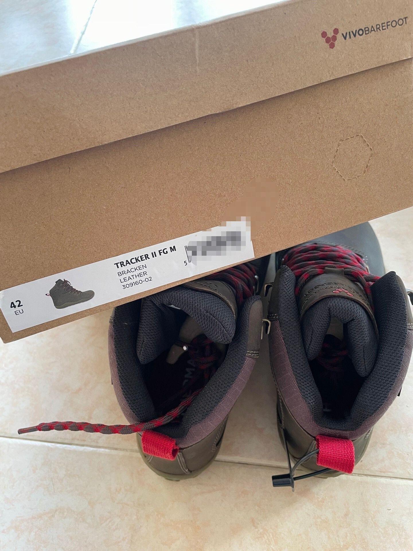 Vivobarefoot VIVOBAREFOOT TRACKER II FG M Shoes Size US 9 / EU 42 - 9 Thumbnail