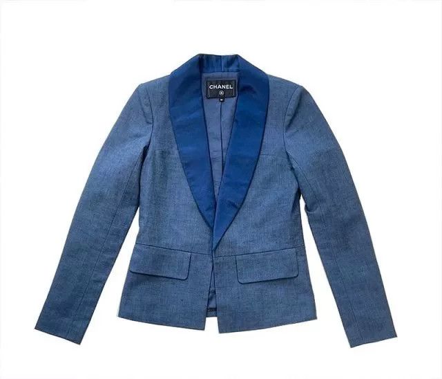 Chanel Chanel Cuba Silk Collar Paneled Blazer Size XXS / US 00 / IT 34 - 2 Thumbnail