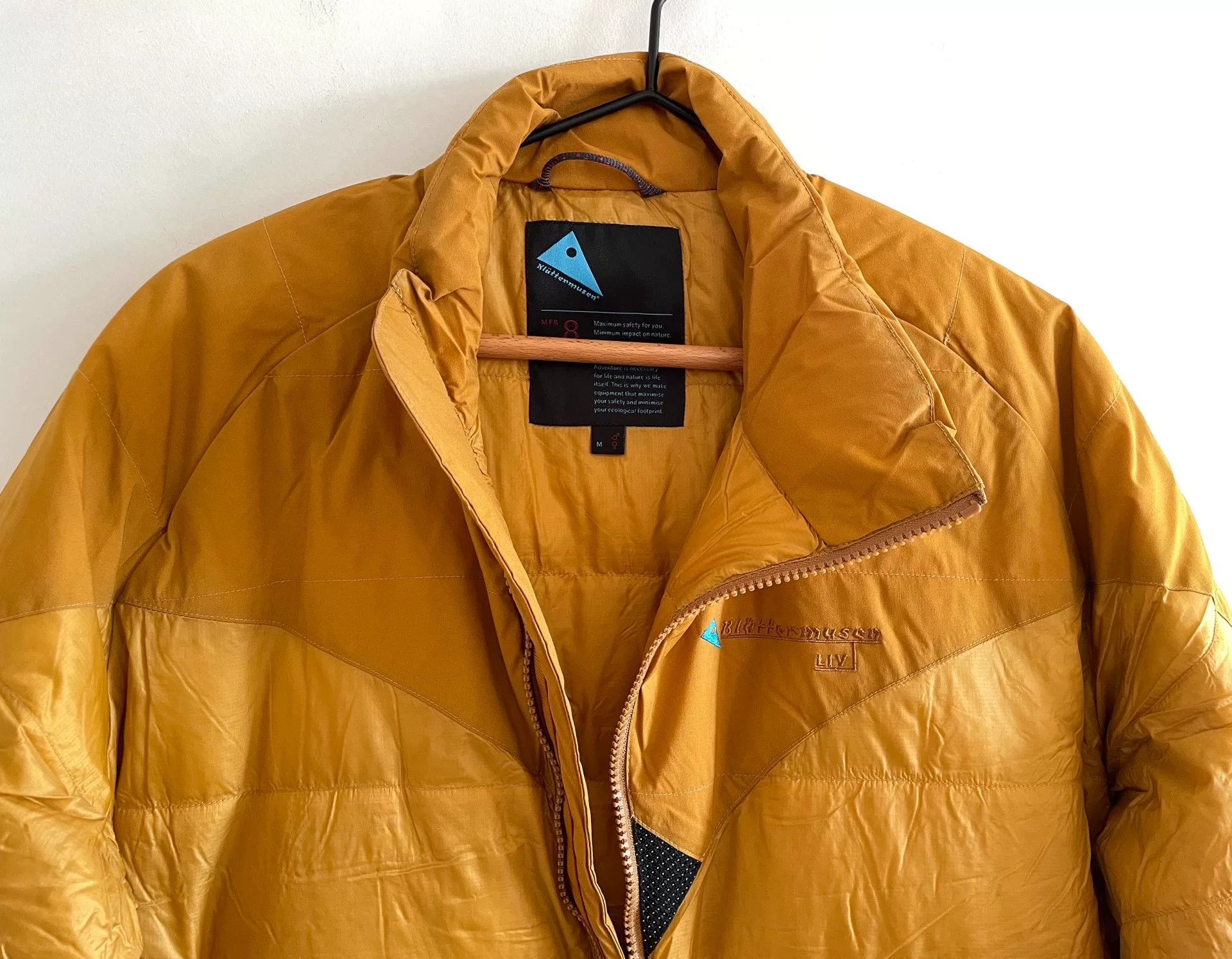 Klattermusen Klattermusen White Goose Down Jacket Size US M / EU 48-50 / 2 - 3 Thumbnail