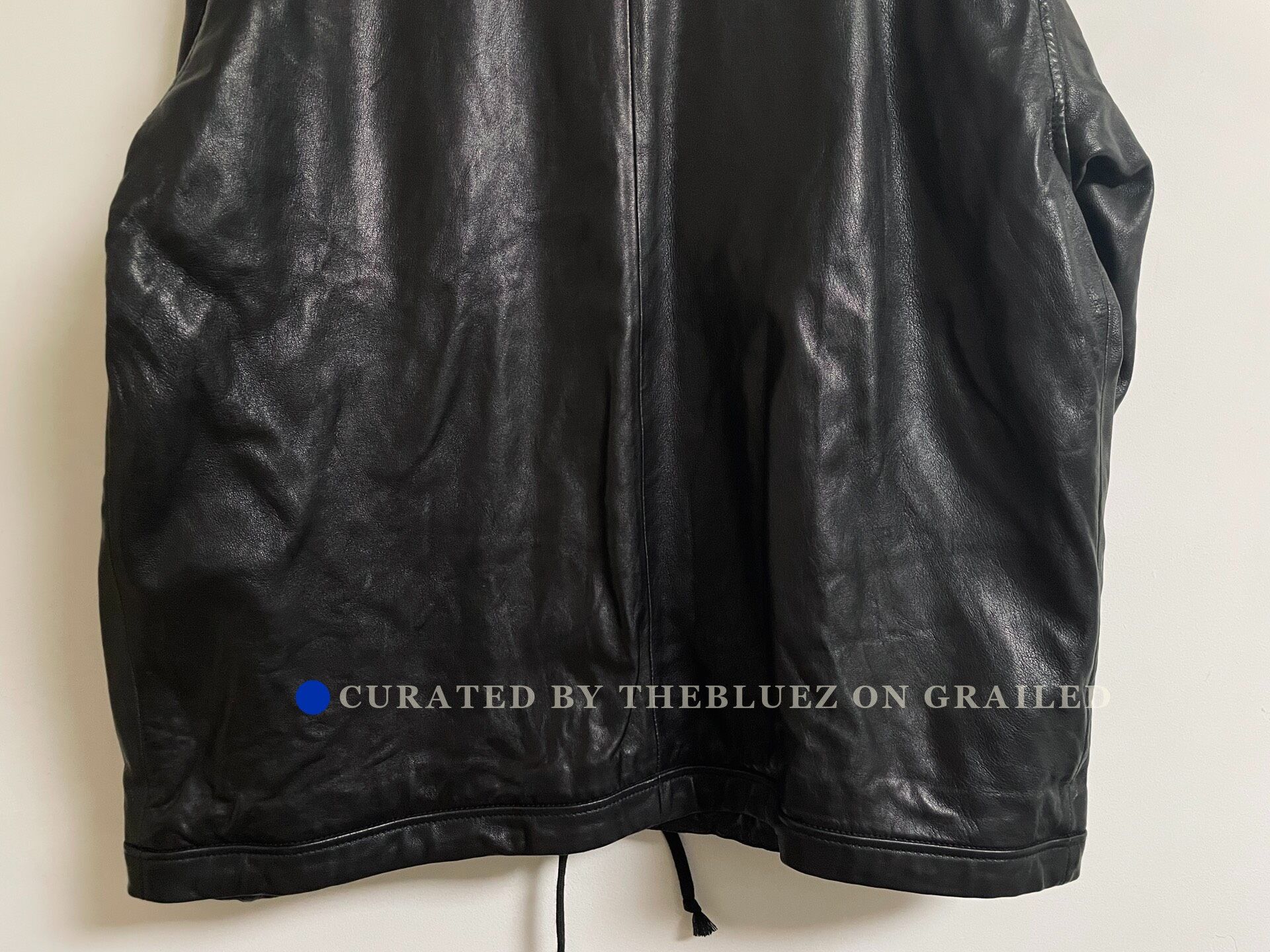 Undercover UNDERCOVER Eye Button Oversized Leather Jacket Size US L / EU 52-54 / 3 - 5 Thumbnail
