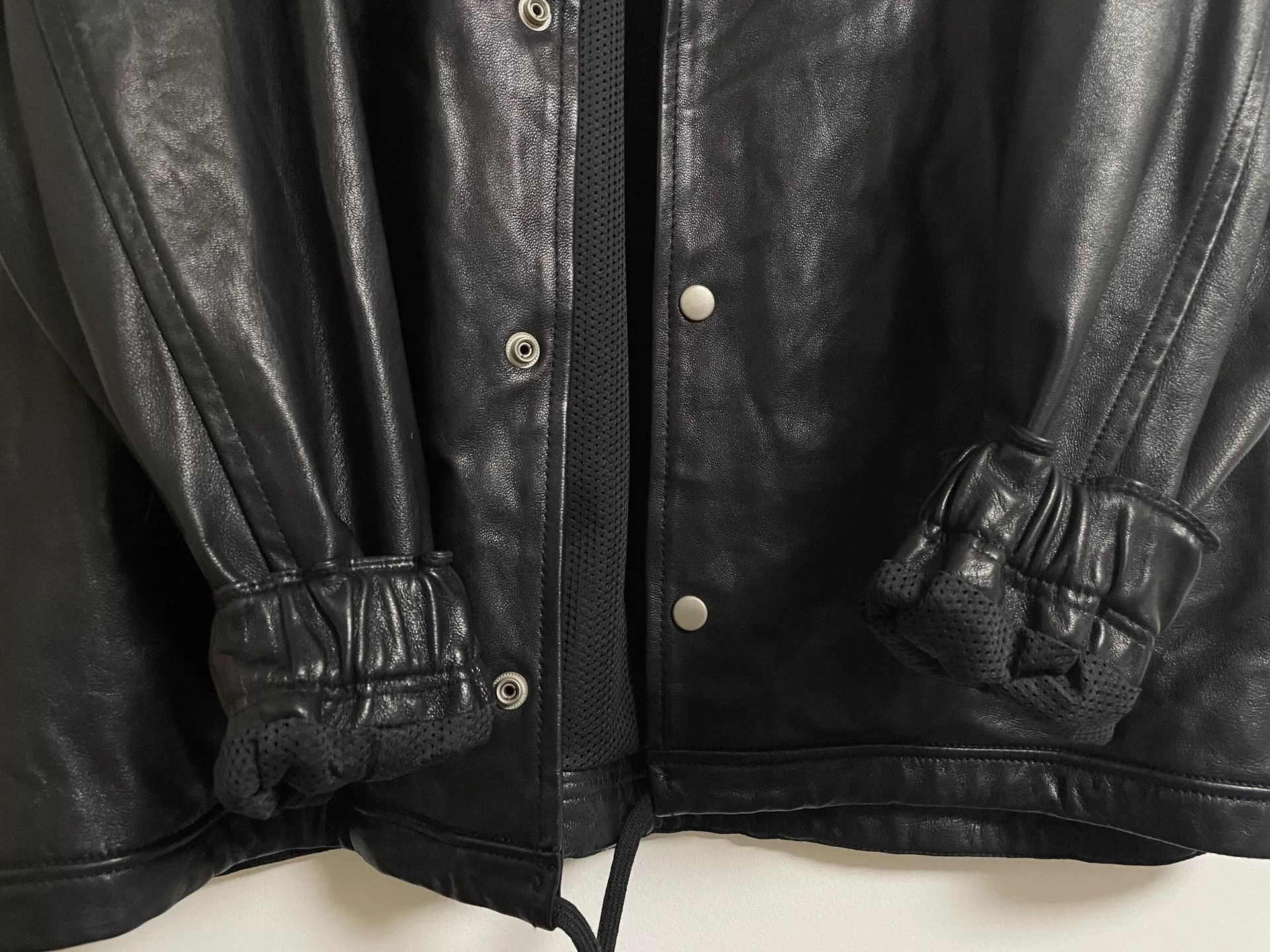 Undercover UNDERCOVER Eye Button Oversized Leather Jacket Size US L / EU 52-54 / 3 - 7 Thumbnail