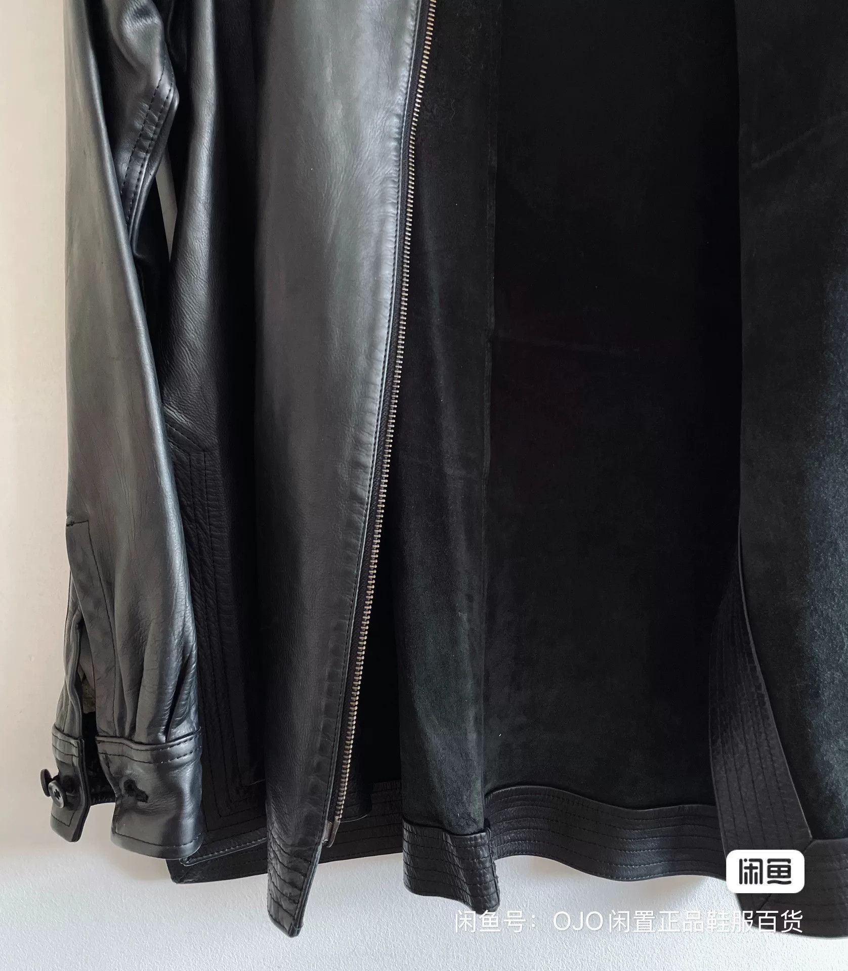 Yohji Yamamoto Yohji Yamamoto Pour Homme Leather Jacket Size US M / EU 48-50 / 2 - 4 Thumbnail