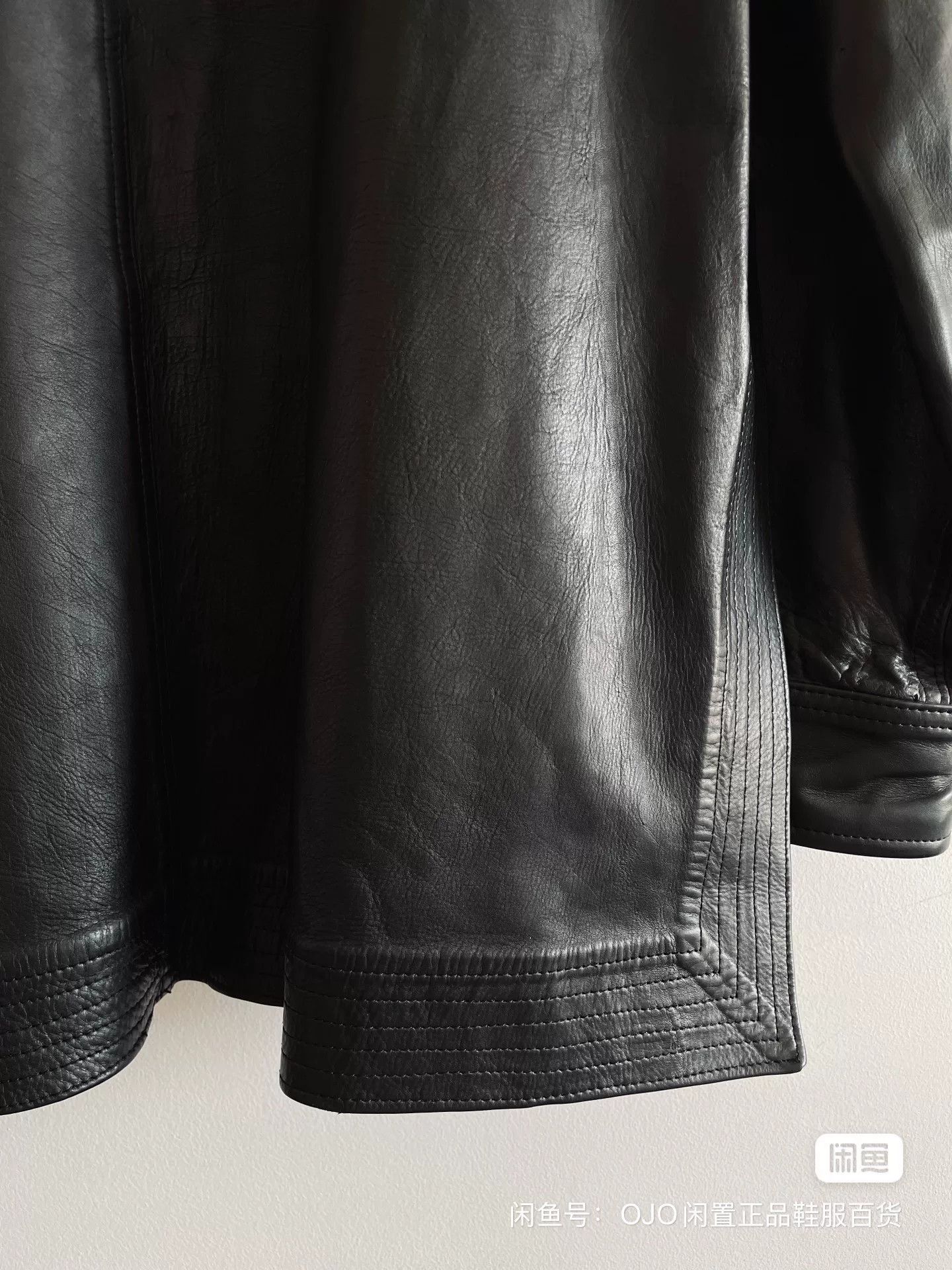 Yohji Yamamoto Yohji Yamamoto Pour Homme Leather Jacket Size US M / EU 48-50 / 2 - 7 Thumbnail