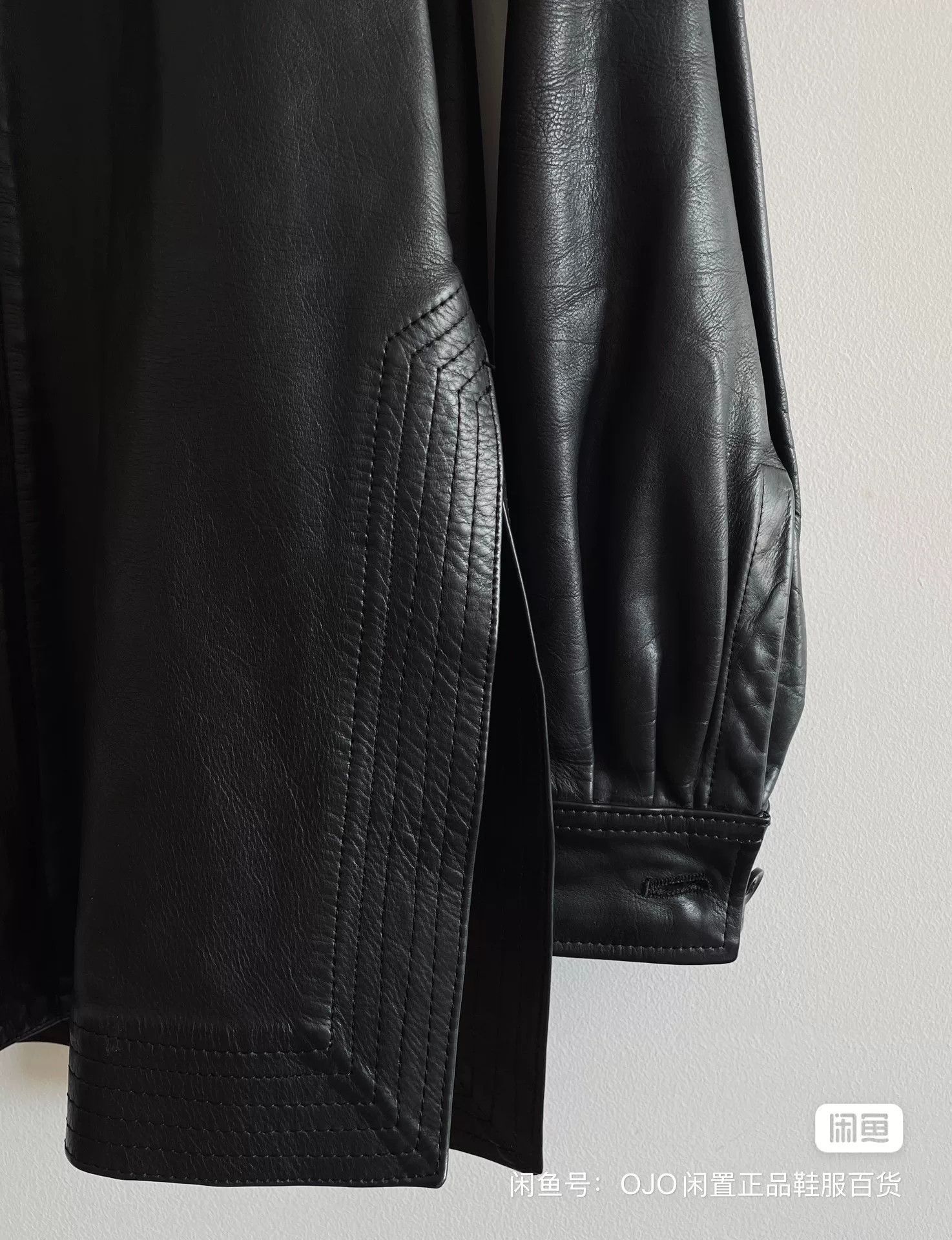 Yohji Yamamoto Yohji Yamamoto Pour Homme Leather Jacket Size US M / EU 48-50 / 2 - 6 Thumbnail