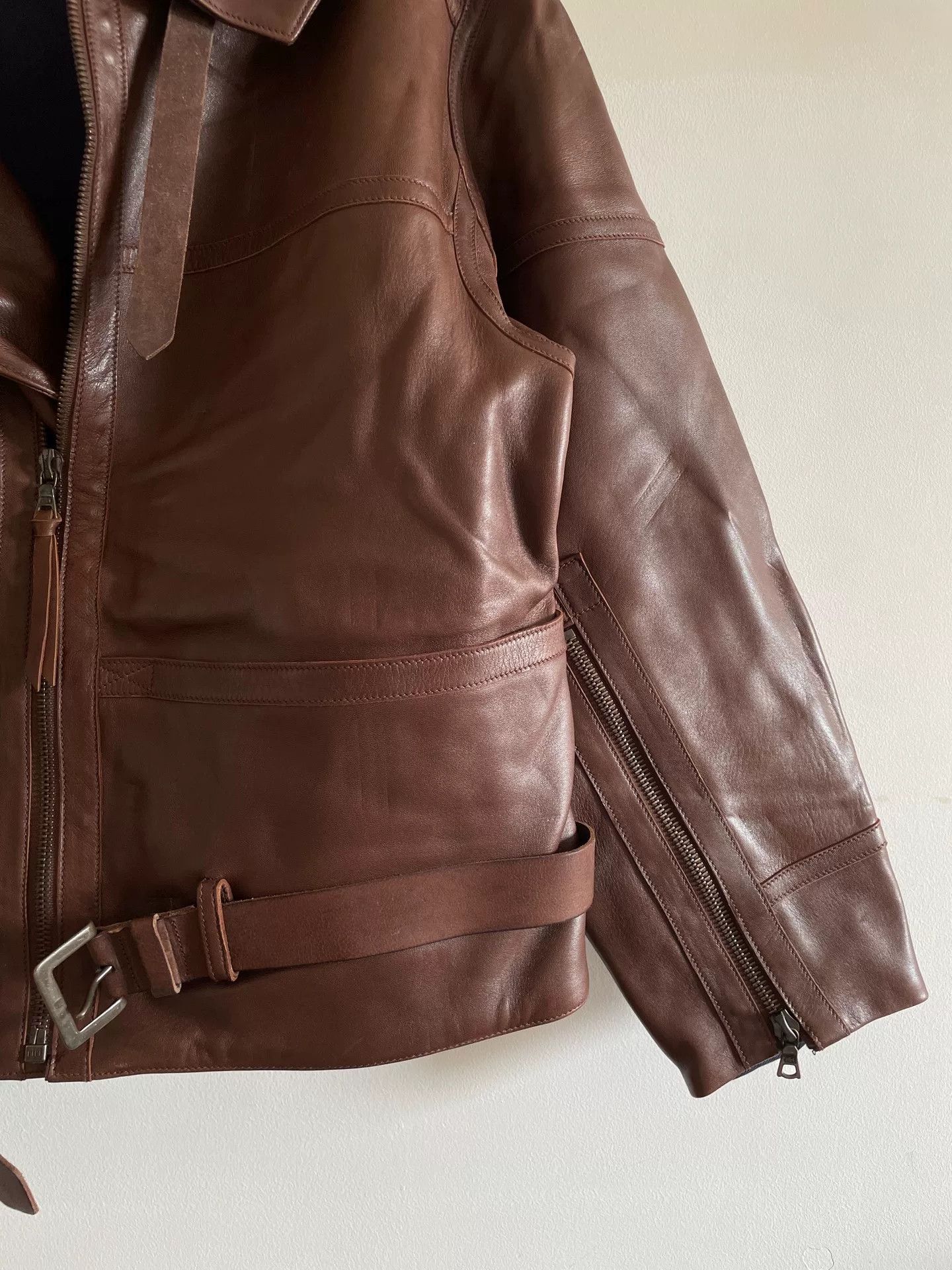 Vintage CHAPAL VINTAGE Leather Jacket Size US L / EU 52-54 / 3 - 4 Thumbnail