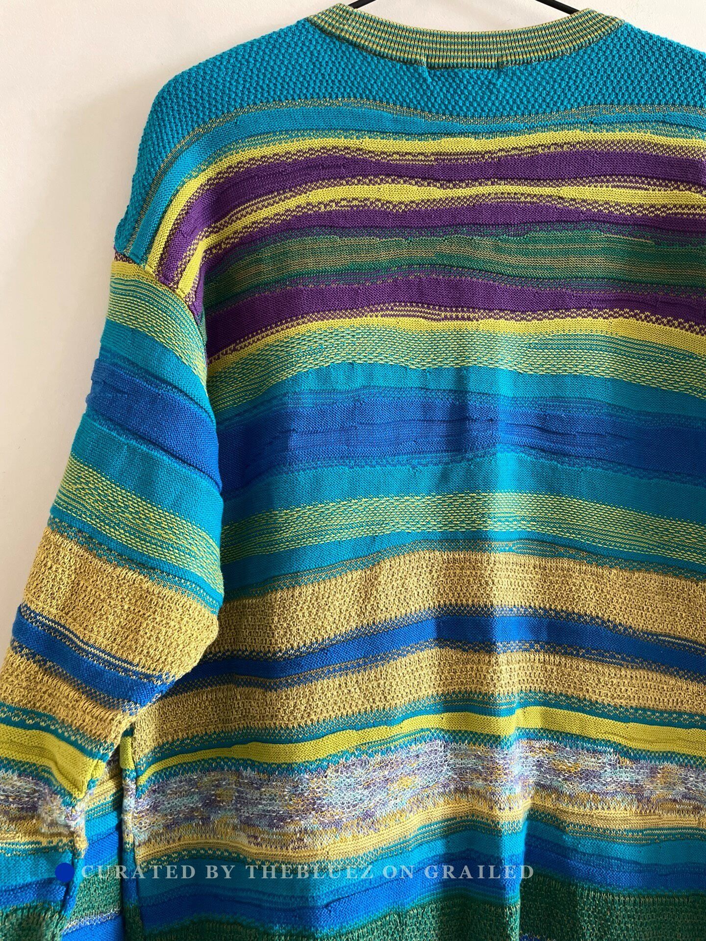 Other Vintage KENZO GOLF Striped Sweater Size US L / EU 52-54 / 3 - 5 Thumbnail