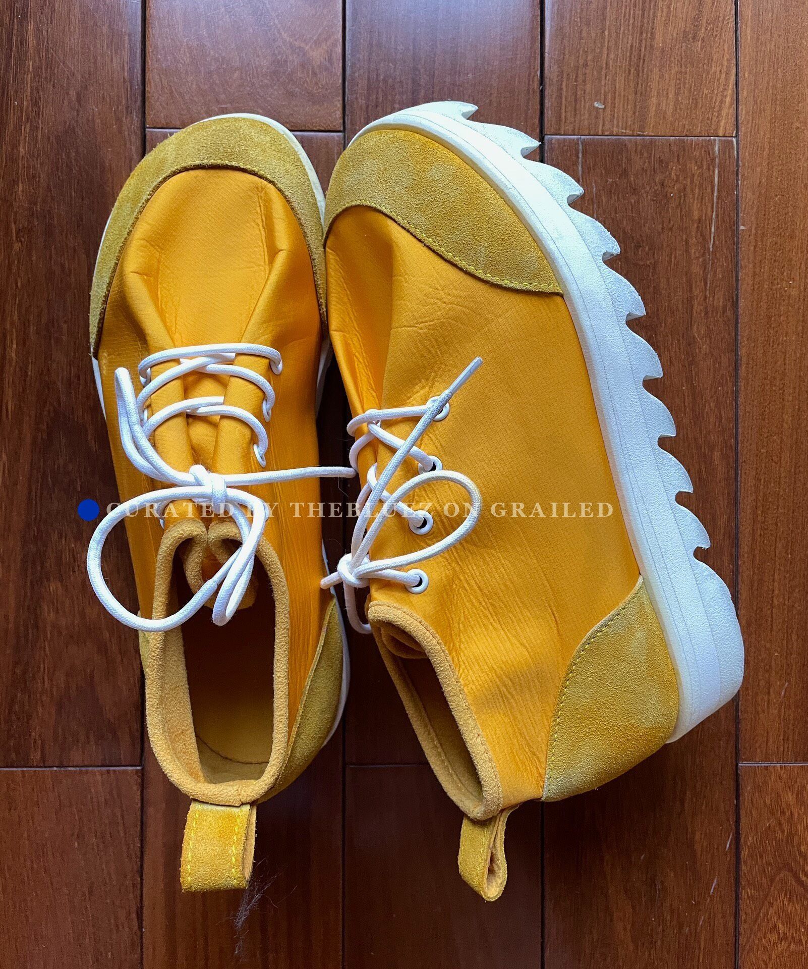 Hender Scheme Hender Scheme Suede Patchwork Wavy Sole Loafers Size US 8 / EU 41 - 3 Thumbnail