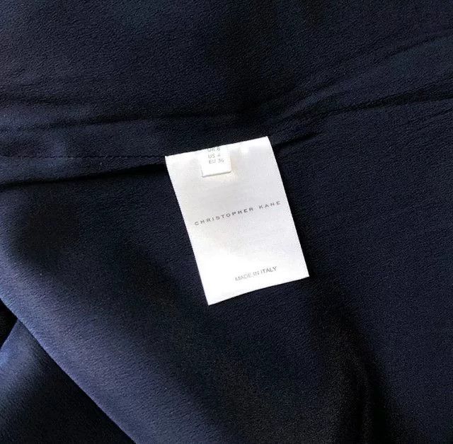 Christopher Kane Christopher Kane Leather Appliqué Wool Dress Size XS / US 0-2 / IT 36-38 - 6 Thumbnail