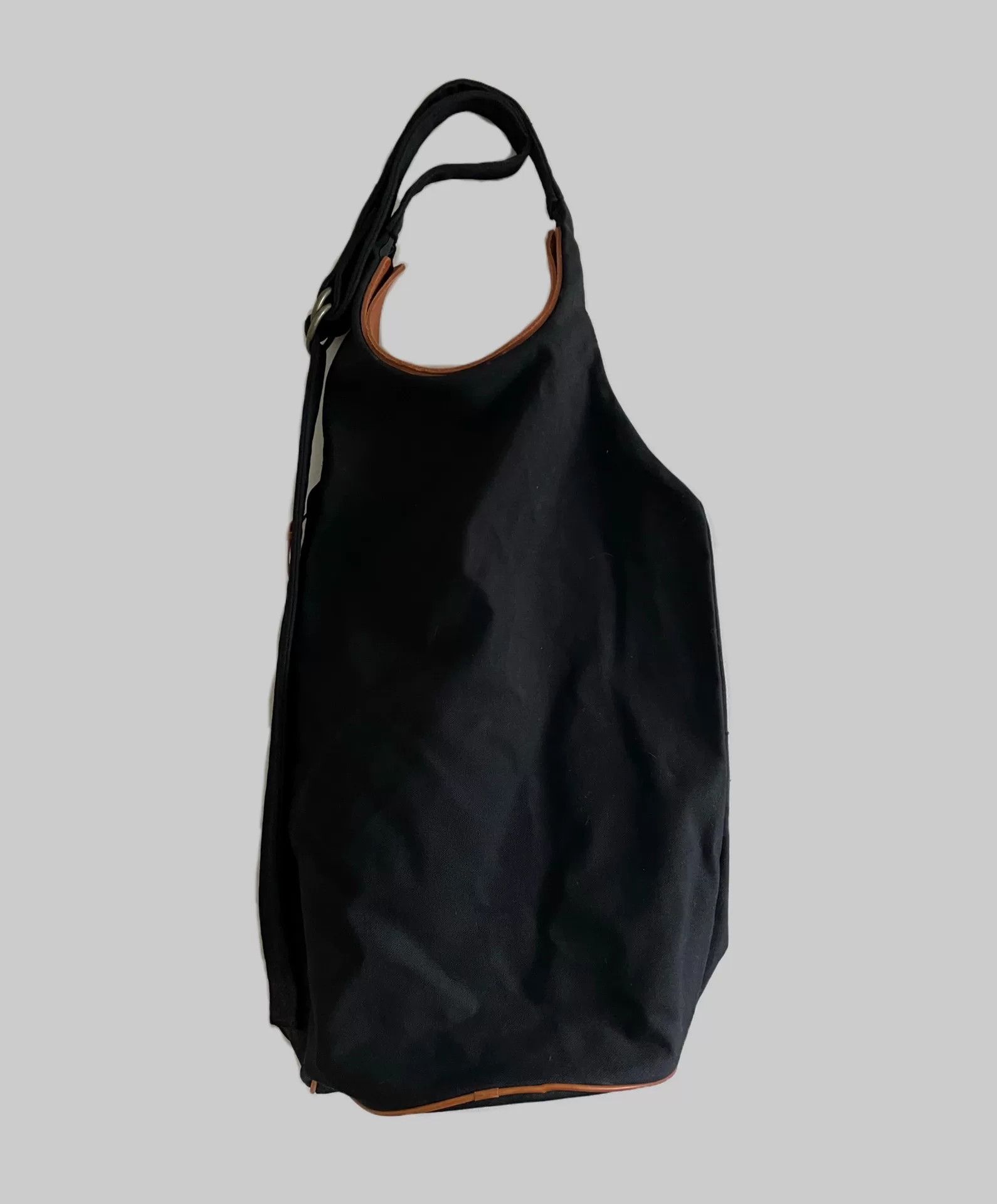 Kapital Kapital Wapi Sabi Canvas Leather Bucket Bag Special Size ONE SIZE - 2 Thumbnail