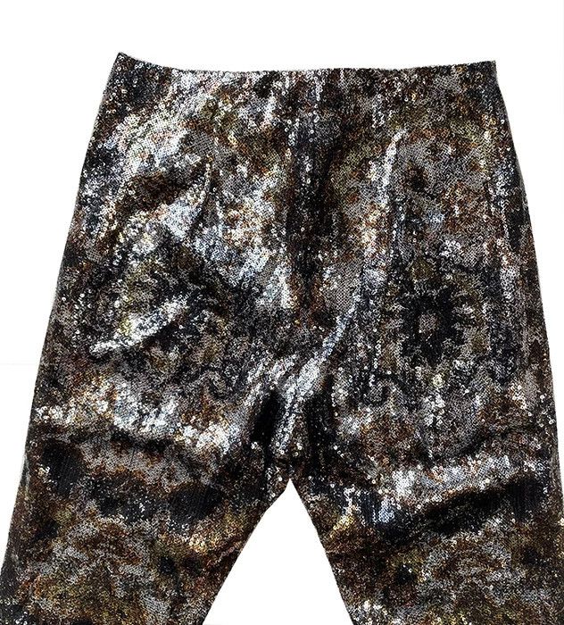 Mary Katrantzou Mary Katrantzou Sequin Split Hem Trousers Size 24" / US 00 / IT 34 - 4 Thumbnail