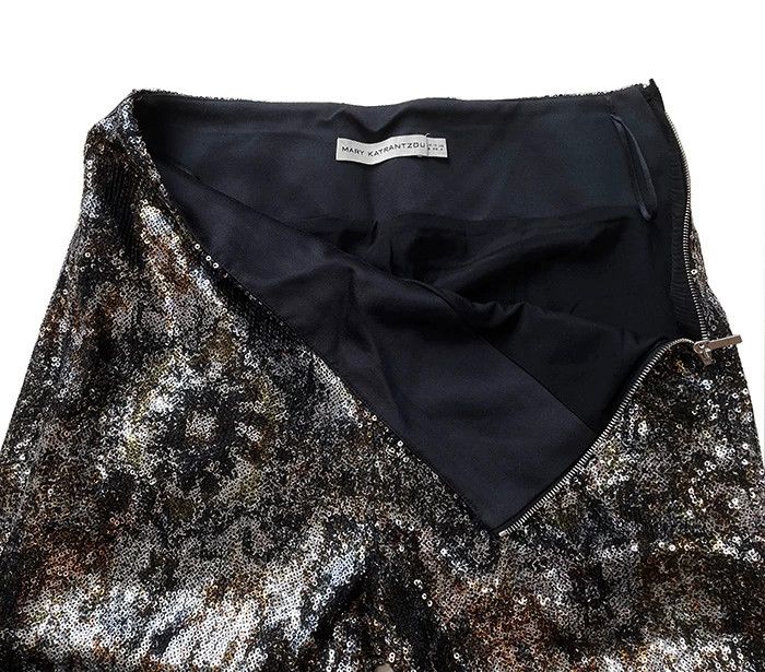 Mary Katrantzou Mary Katrantzou Sequin Split Hem Trousers Size 24" / US 00 / IT 34 - 3 Thumbnail