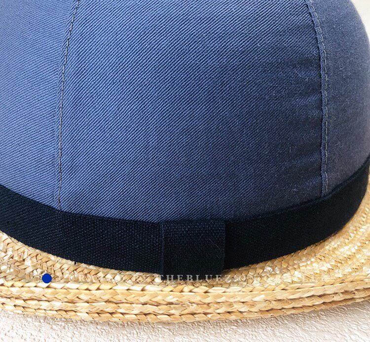 Nigel Cabourn Nigel Cabourn Patchwork Badge Straw Hat Size ONE SIZE - 3 Thumbnail