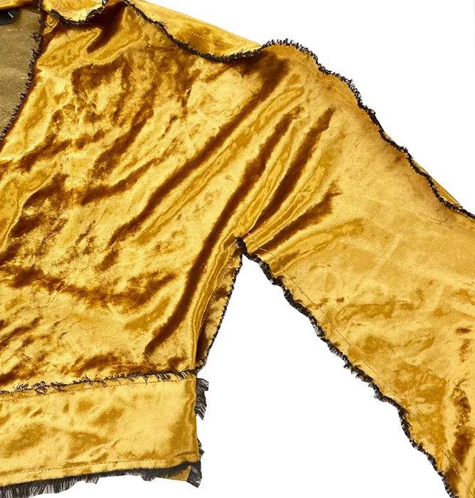 Other SID NEIGUM Velvet Tie-Neck Long-Sleeve Blouse Size XS / US 0-2 / IT 36-38 - 6 Thumbnail