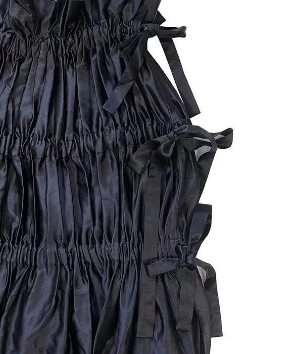 ELLERY ELLERY Ruched Side Tie Camisole Dress Size S / US 4 / IT 40 - 5 Thumbnail