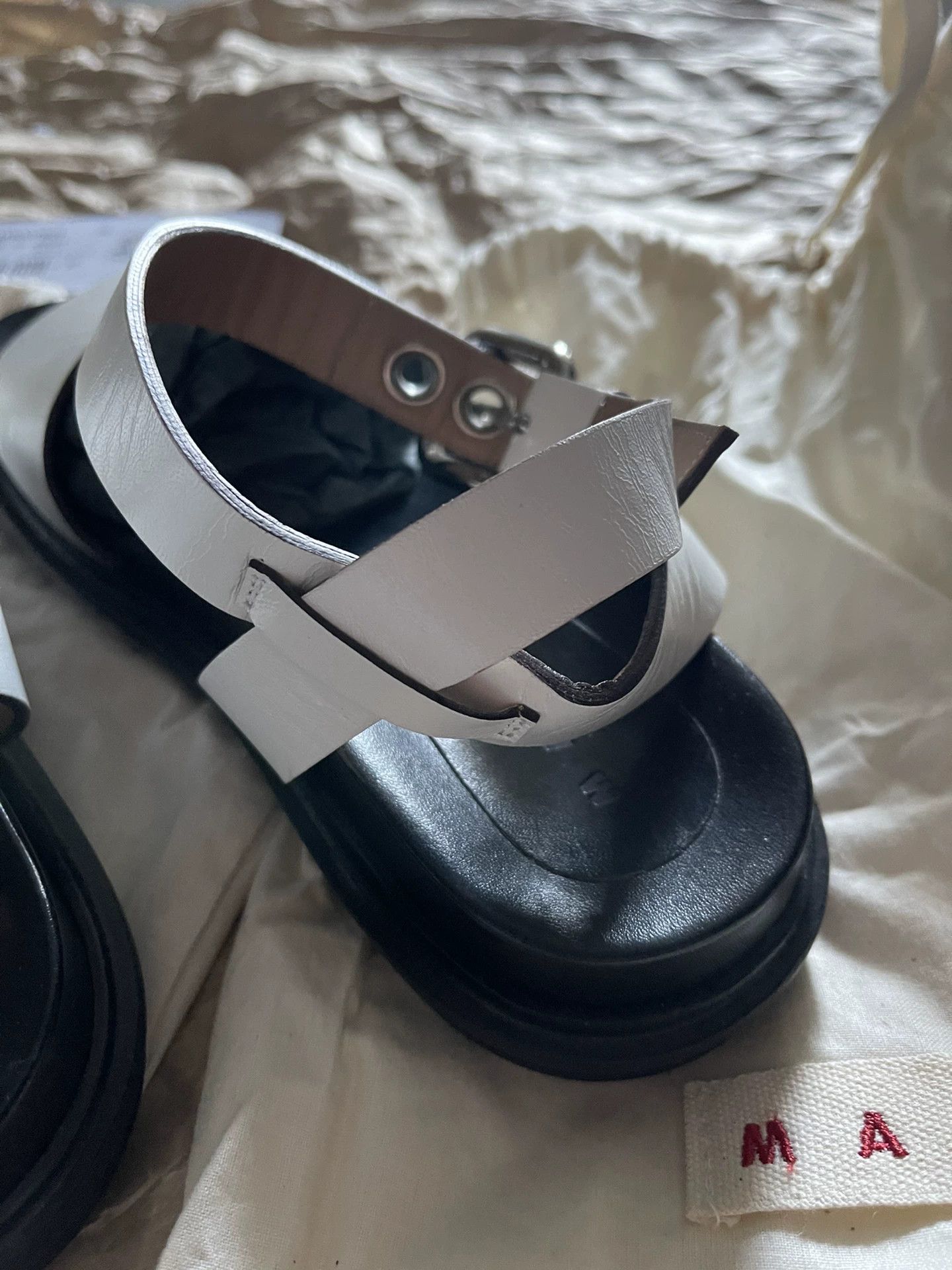 Marni Marni Women's Sandals Size 37 Size US 6 / IT 36 - 3 Thumbnail