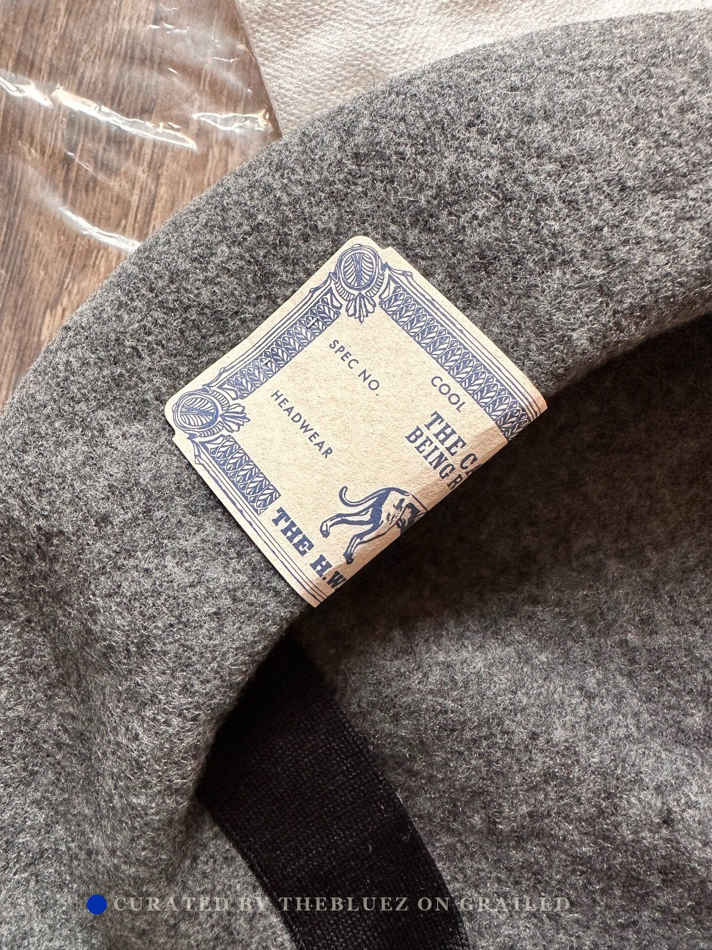 THE H.W.DOG&CO. THE H·W DOG Classic Large Beret Size ONE SIZE - 3 Thumbnail