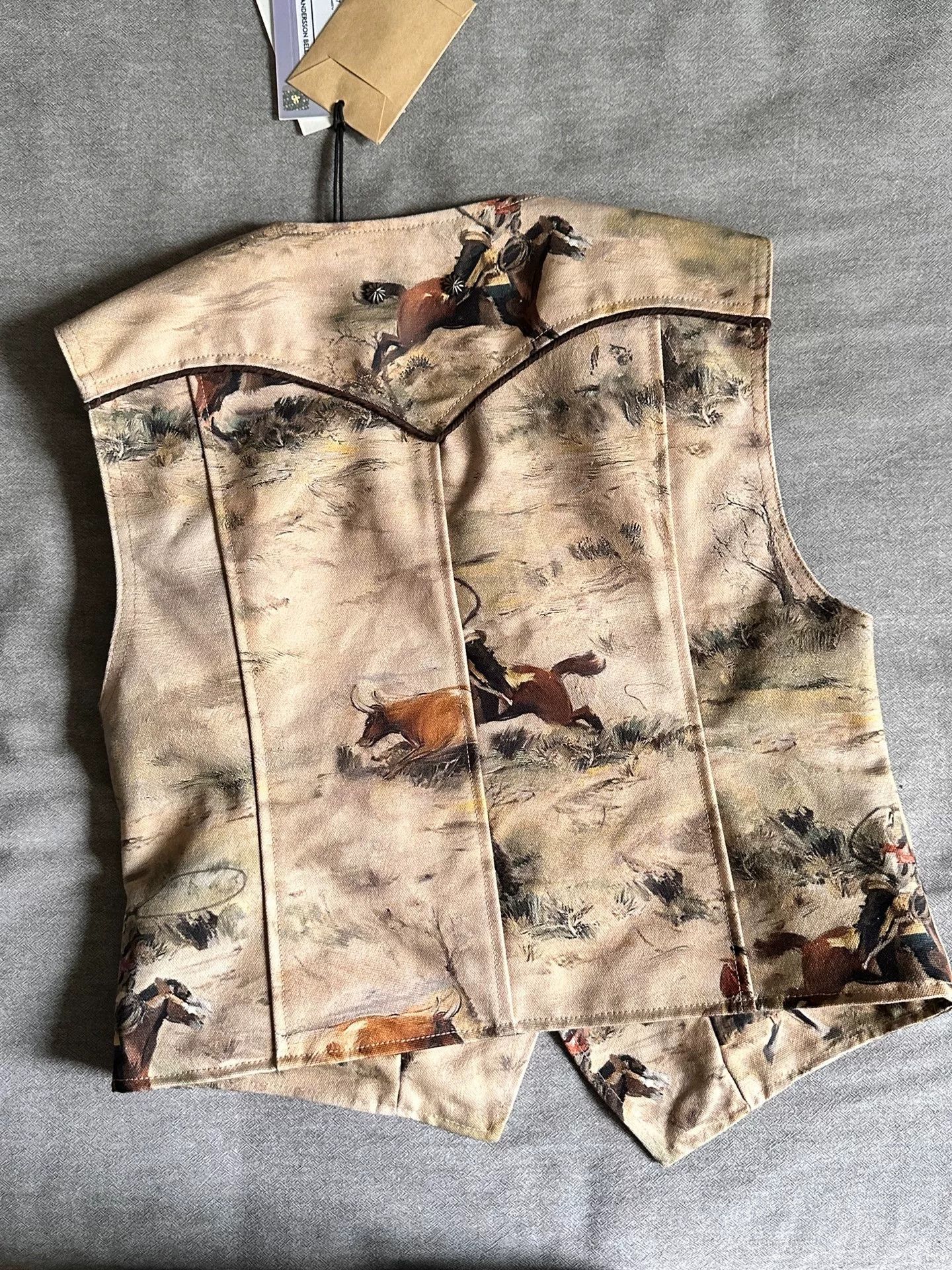 Andersson Bell Andersson Bell Denim Equestrian Vest Size M / US 6-8 / IT 42-44 - 6 Thumbnail