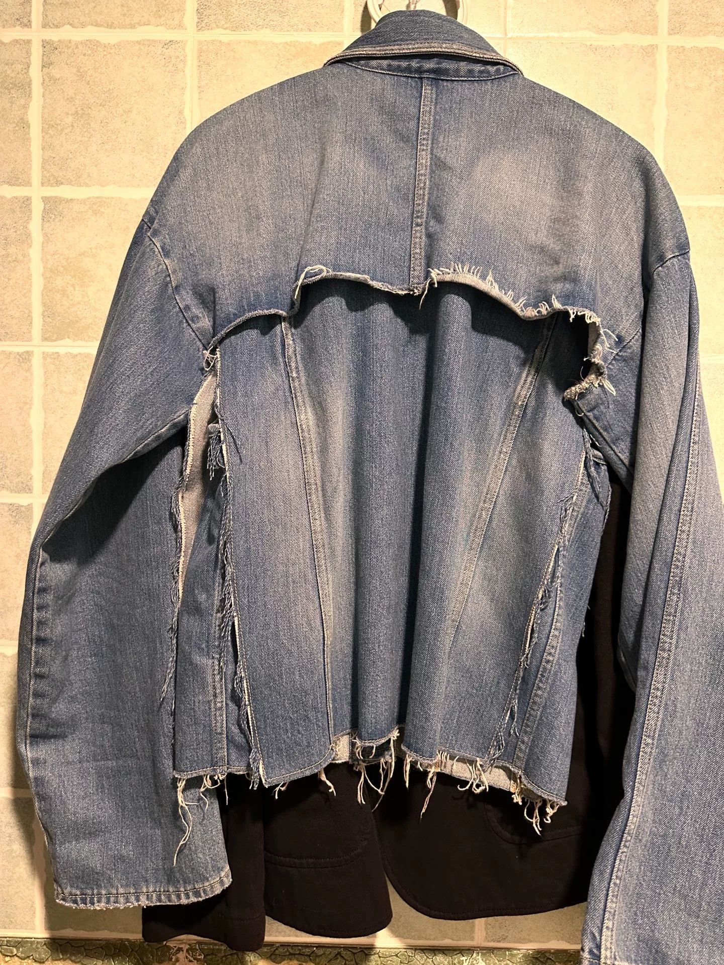 Pervert Japan-made Perverze Denim Deconstructed Jacket Size US M / EU 48-50 / 2 - 7 Thumbnail