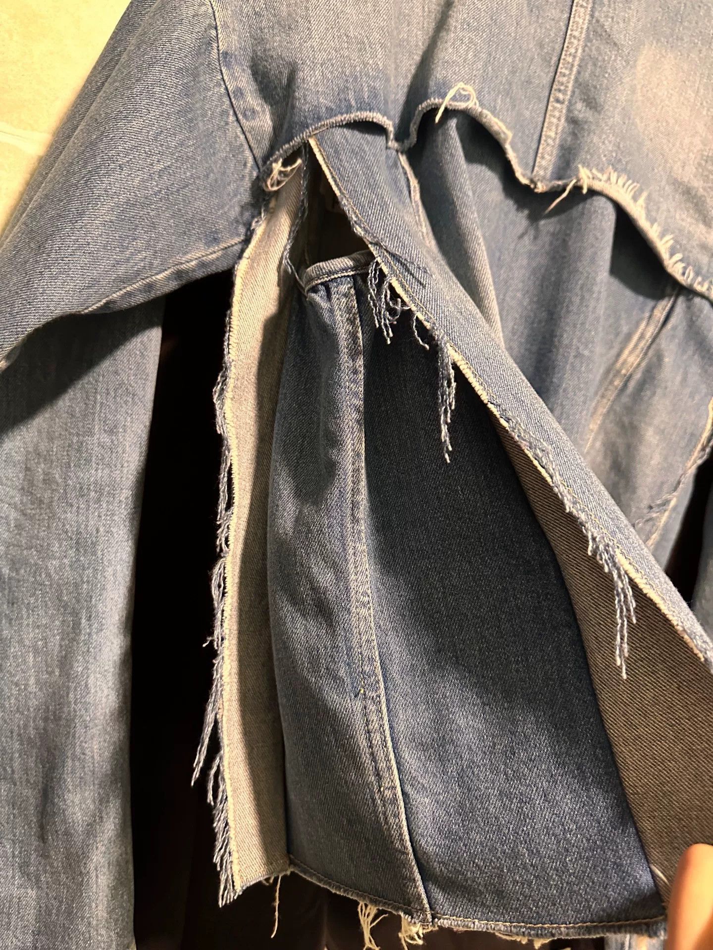 Pervert Japan-made Perverze Denim Deconstructed Jacket Size US M / EU 48-50 / 2 - 6 Thumbnail