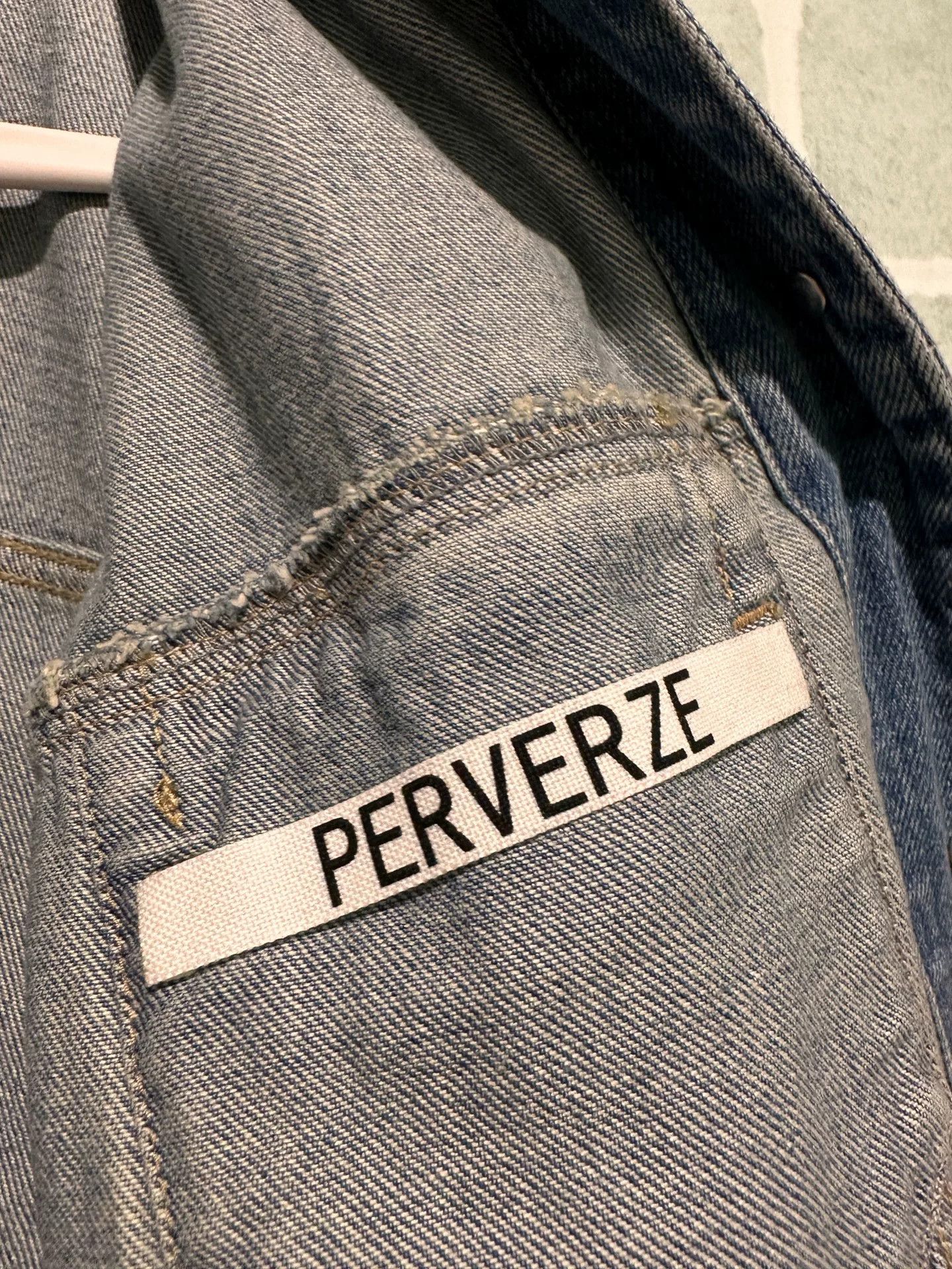 Pervert Japan-made Perverze Denim Deconstructed Jacket Size US M / EU 48-50 / 2 - 8 Thumbnail